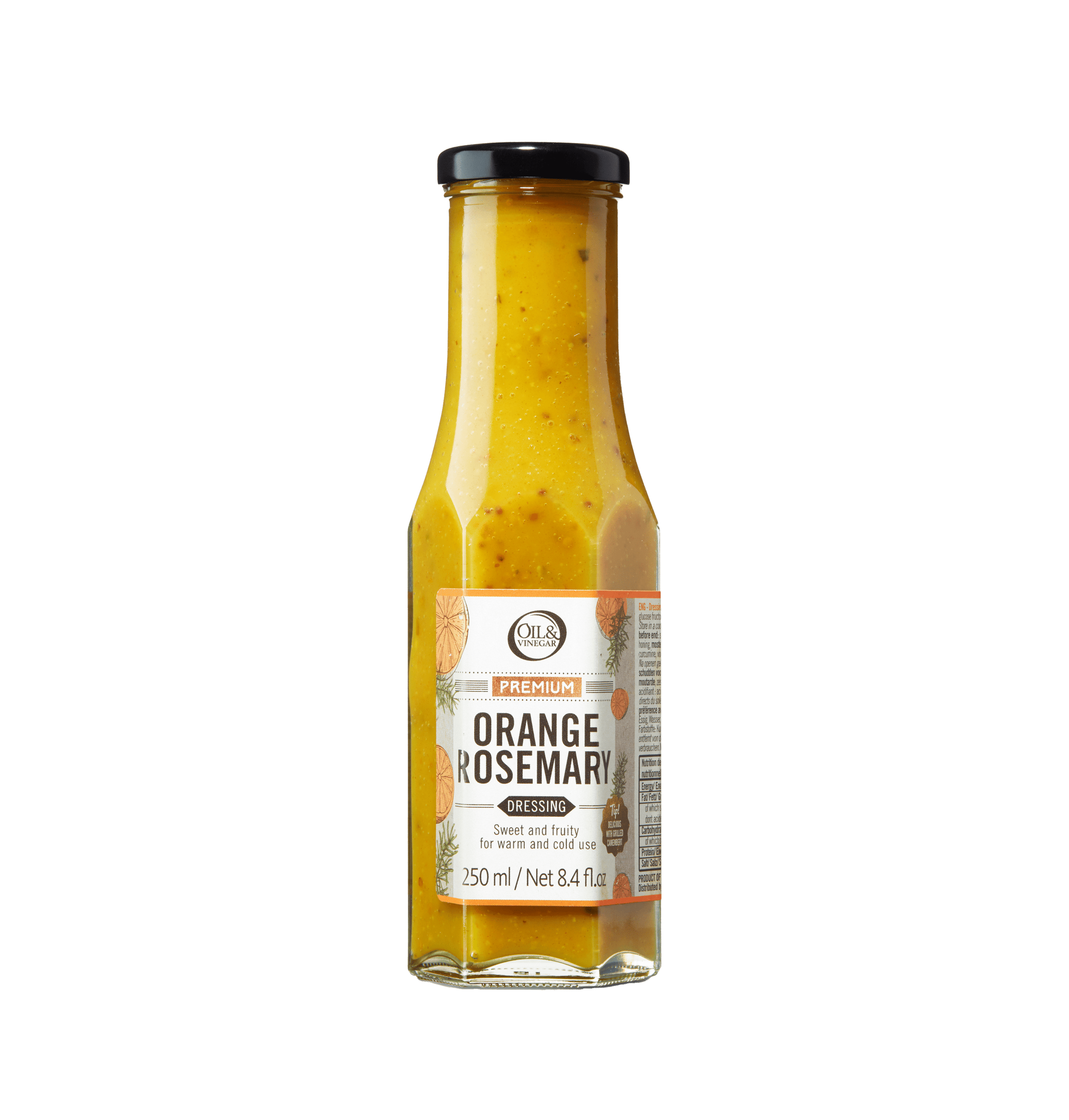 Orangen-Rosmarin-Dressing - 250 ml Orangen-Rosmarin-Dressing - 250 ml