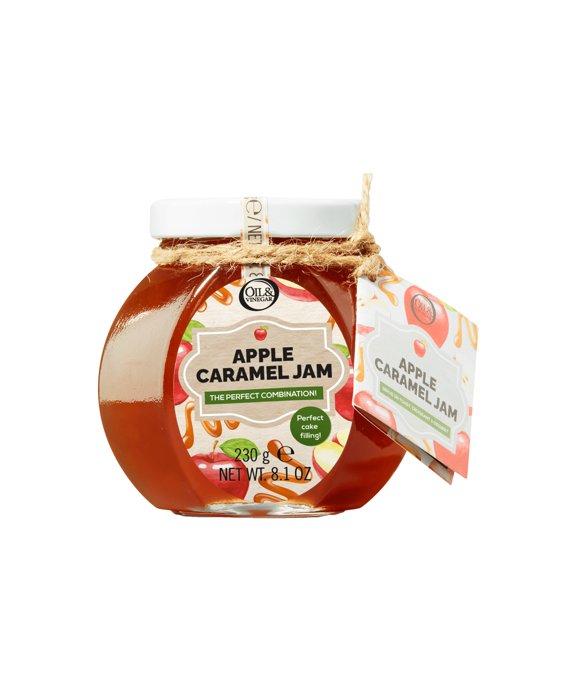Apfel-Karamell-Konfitüre - 230 g Apfel-Karamell-Konfitüre - 230 g
