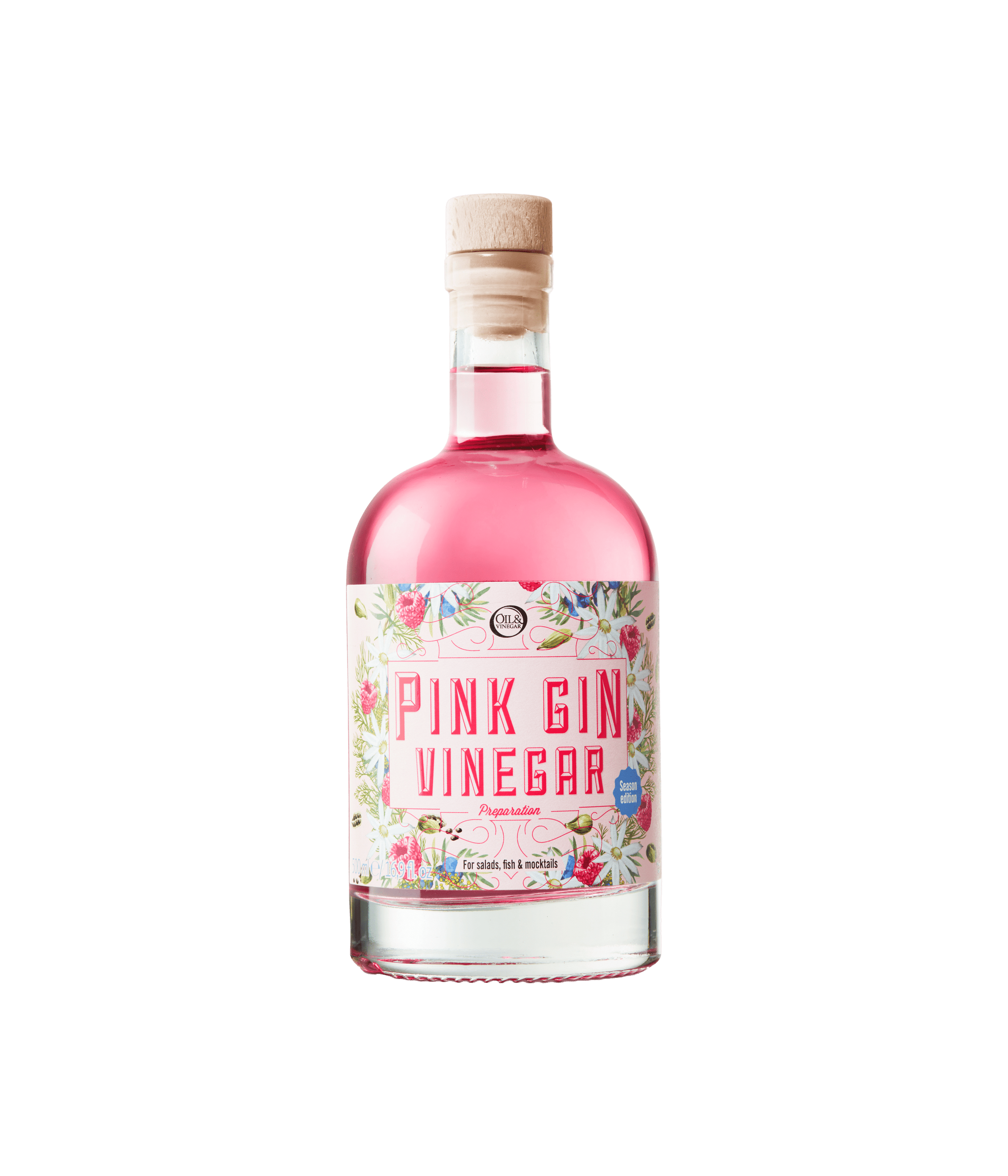 Pink Gin Essig Saison-Edition - 500 ml Pink Gin Essig Saison-Edition - 500 ml