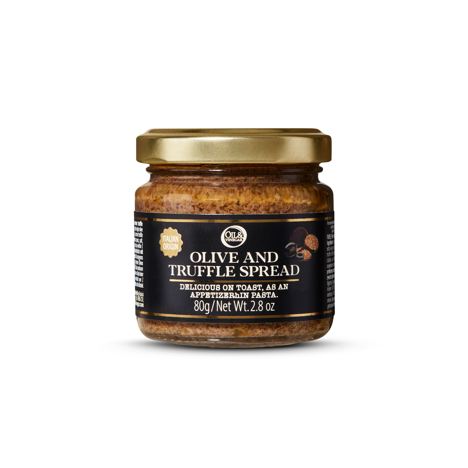 Trüffelspread mit Oliven - 80g Trüffelspread mit Oliven - 80g