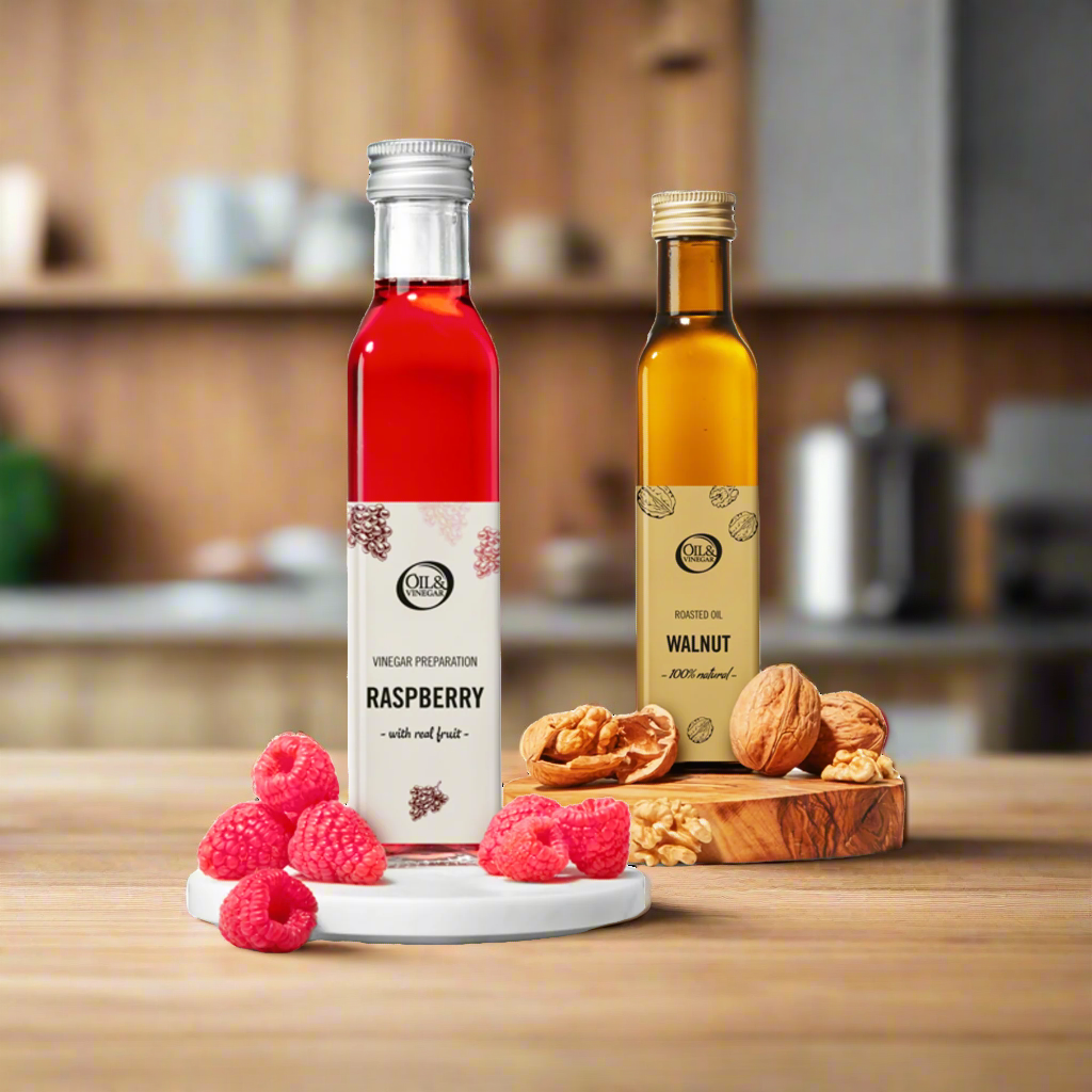 Himbeer-Walnuss-Duo – 2x250 ml Himbeer-Walnuss-Duo – 2x250 ml