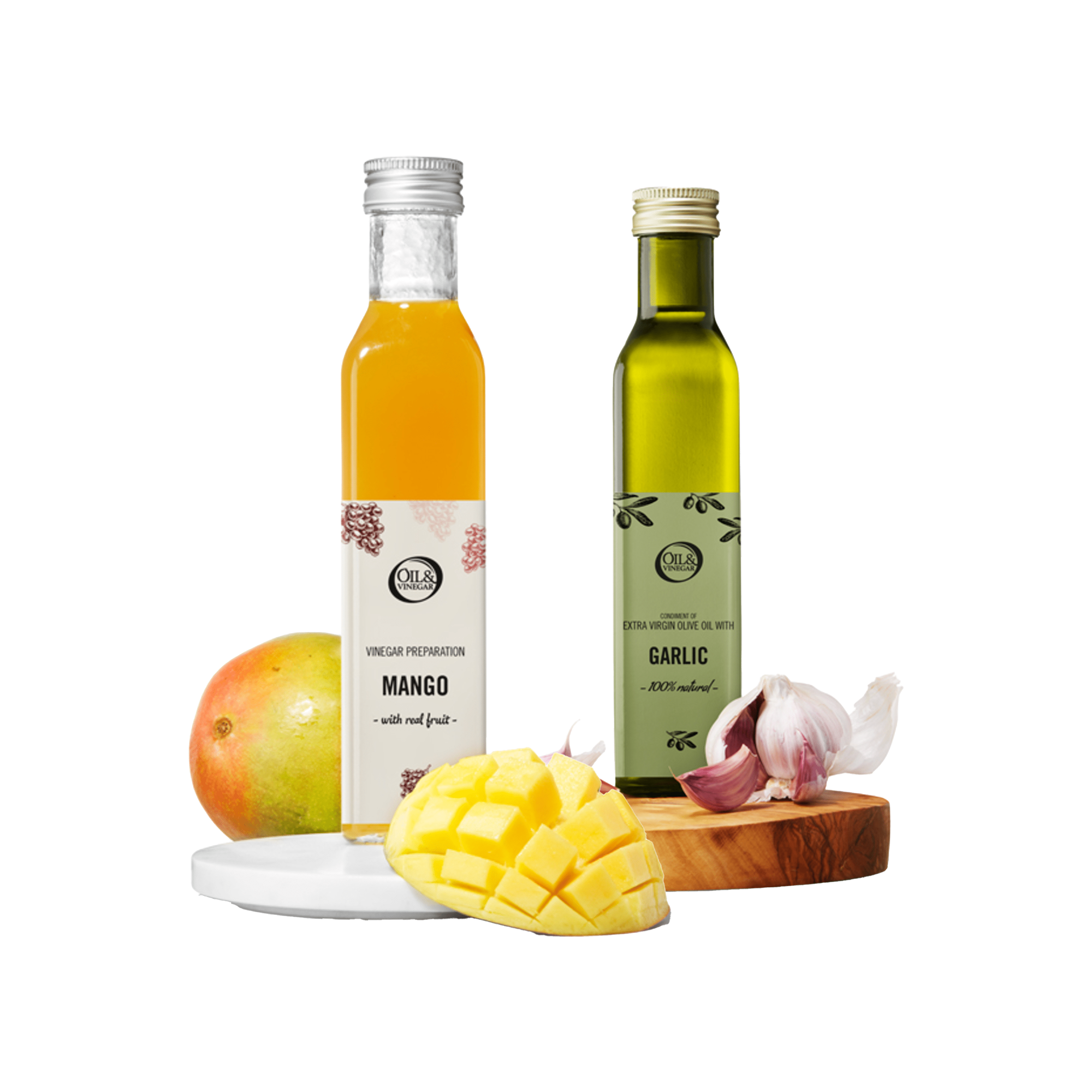 Mango-Knoblauch-Duo – 2x250 ml Mango-Knoblauch-Duo – 2x250 ml