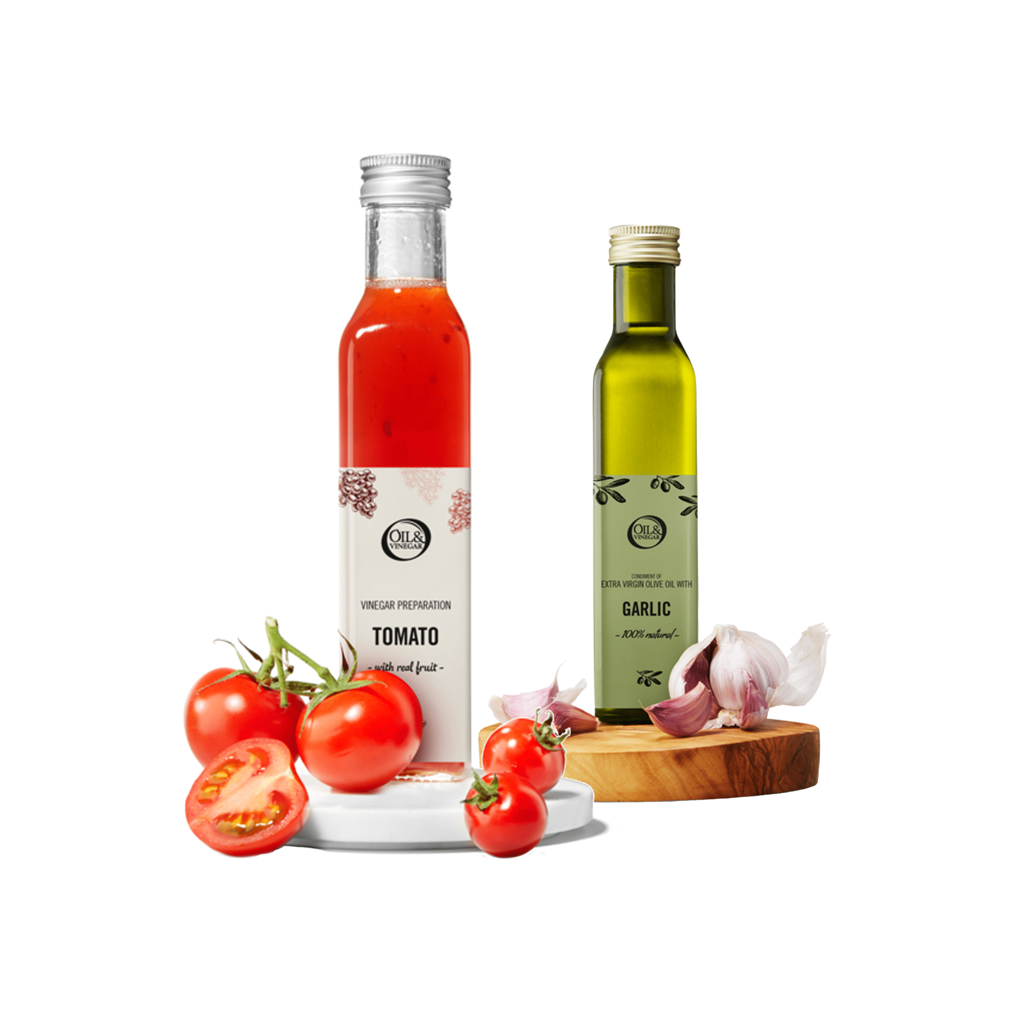 Tomaten-Knoblauch-Duo – 2x250 ml Tomaten-Knoblauch-Duo – 2x250 ml