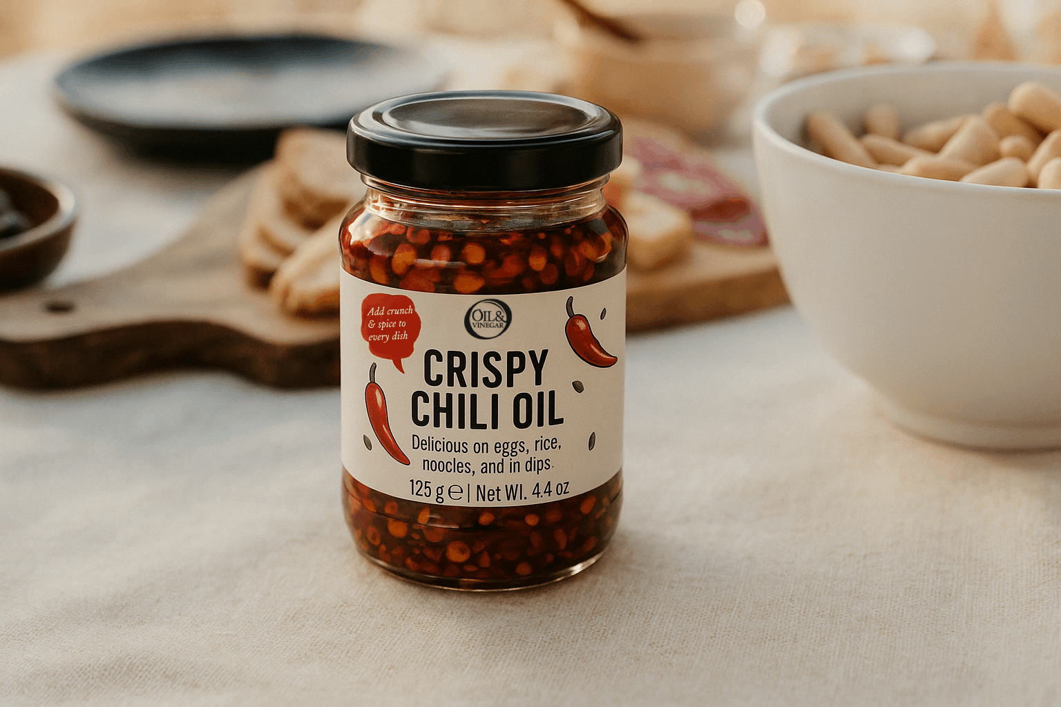 Crispy Chili Oil - 125 g Crispy Chili Oil - 125 g