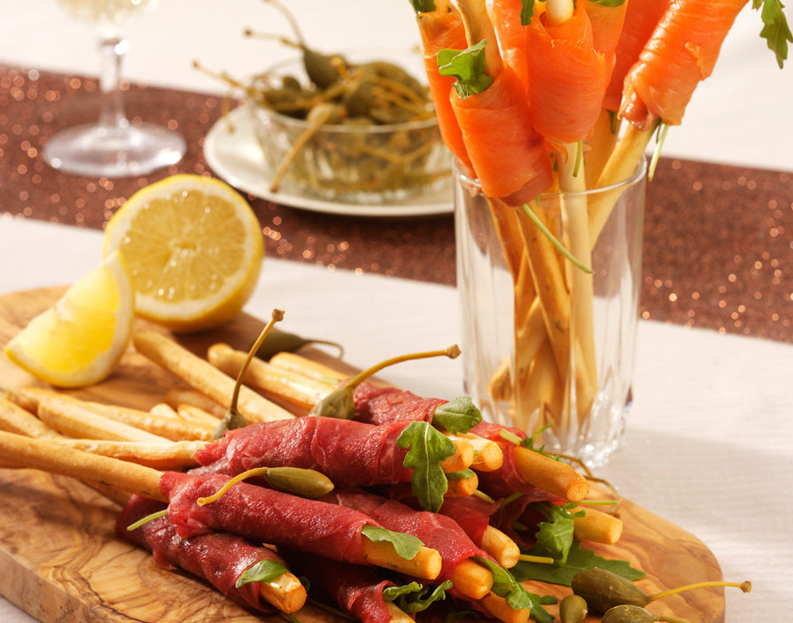 Grissini con Carpaccio