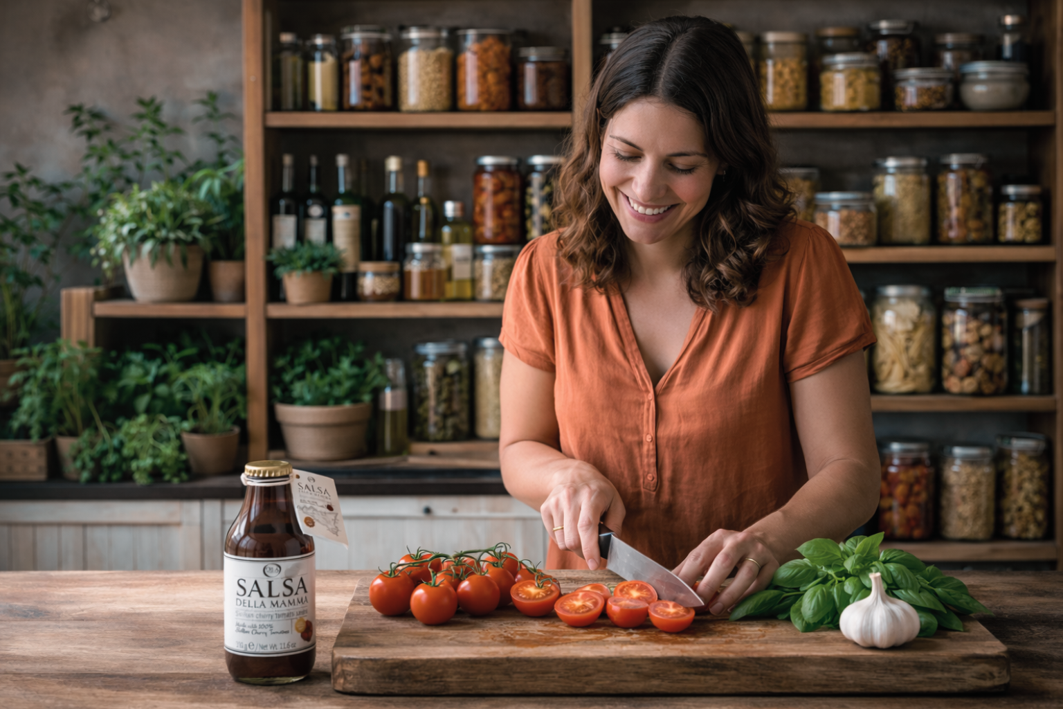 Mediterrane Ernährung in der Speisekammer