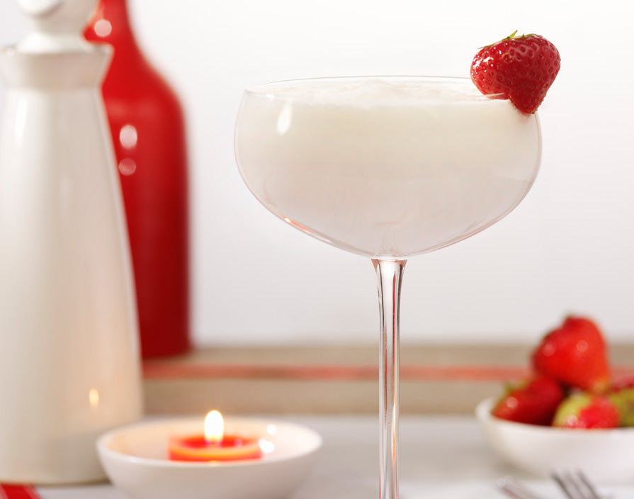 Kirsch-Mandel-Milchshake