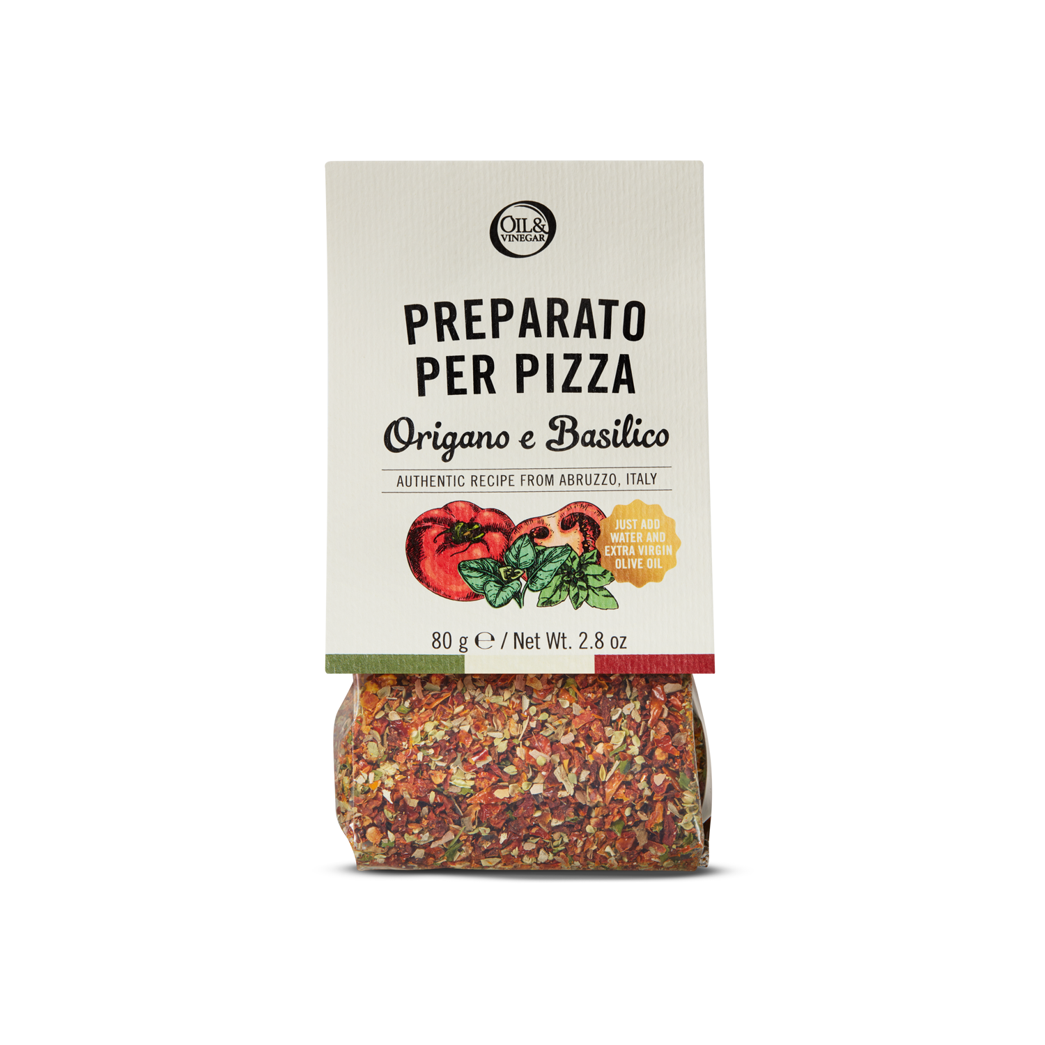 Gewürzmischung für Pizza - Oregano und Basilikum - 80 g