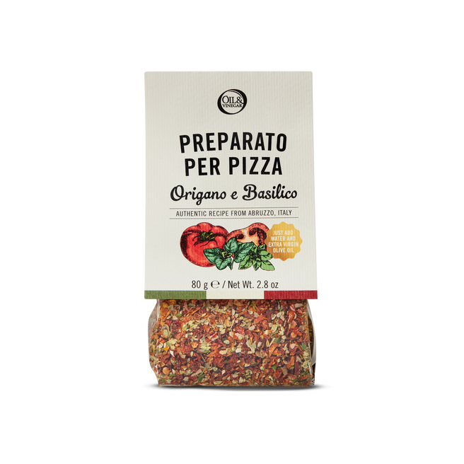 Kruidenmix voor Pizza - Oregano & Basilicum - 80g