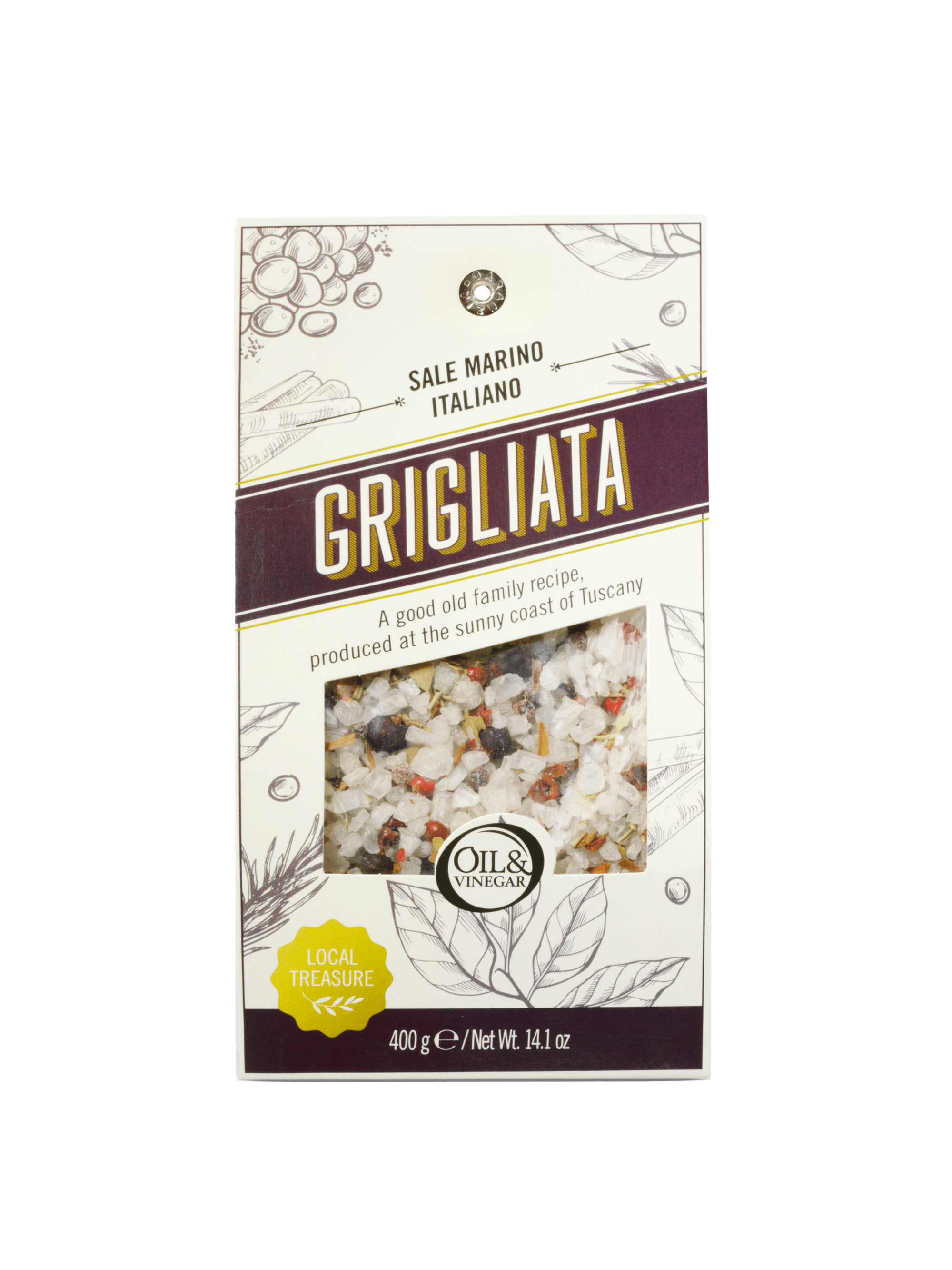 Italienisches Grigliata Salz - 400 g