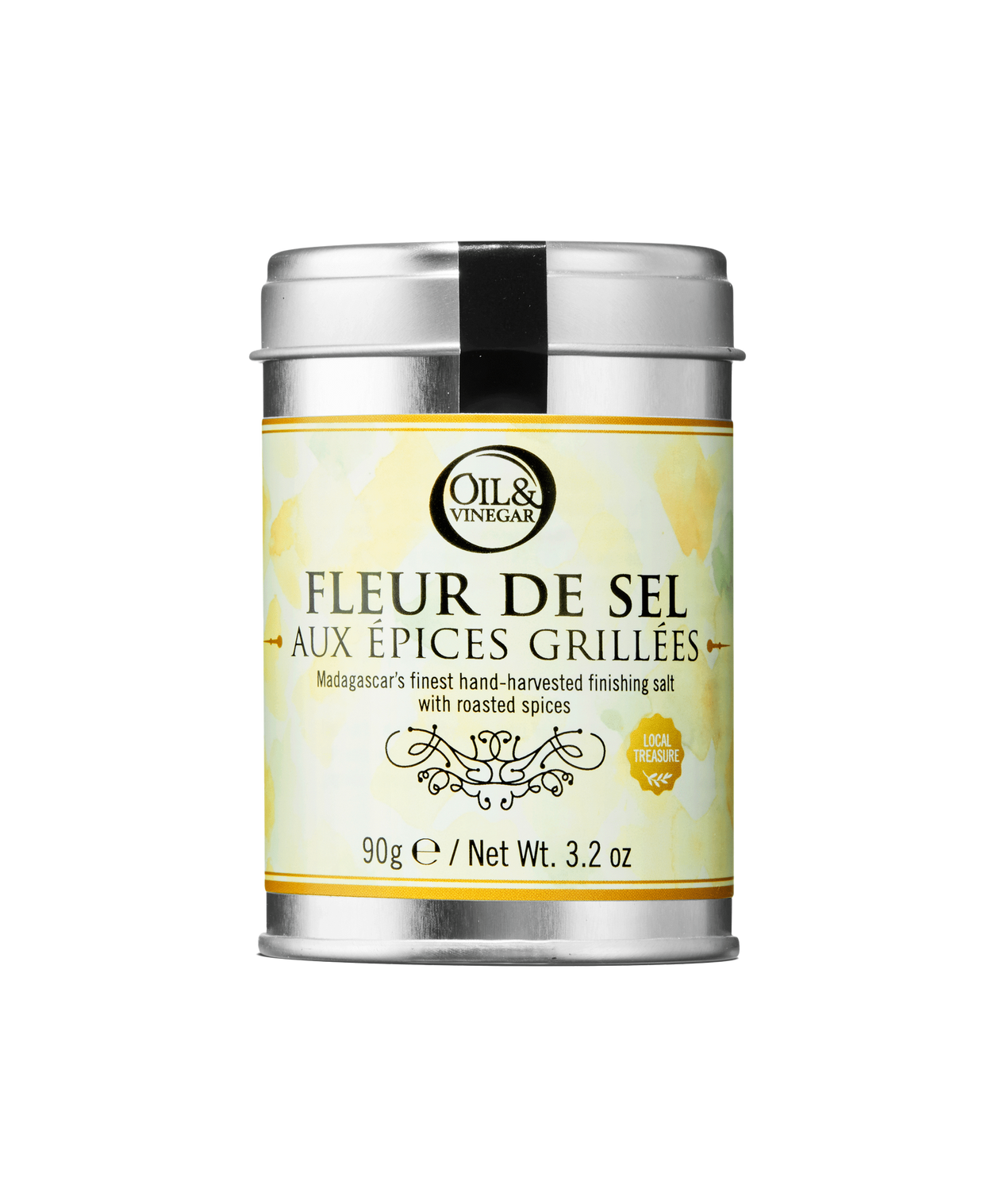 Fleur de Sel - Tischsalz mit Gegrillten Gewürzen - 90 g