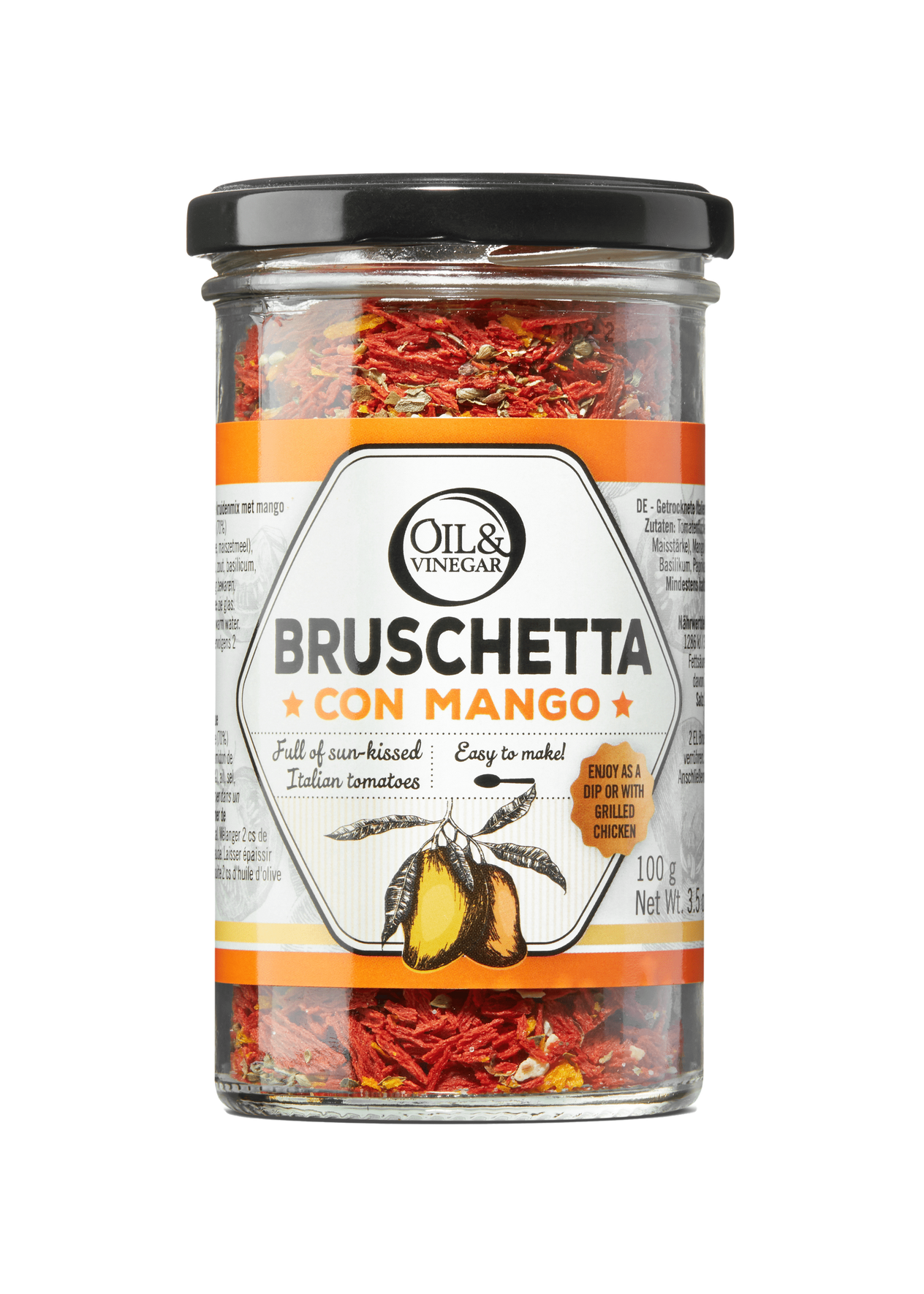 Bruschetta Gewürzmischung mit Mango - 100 g