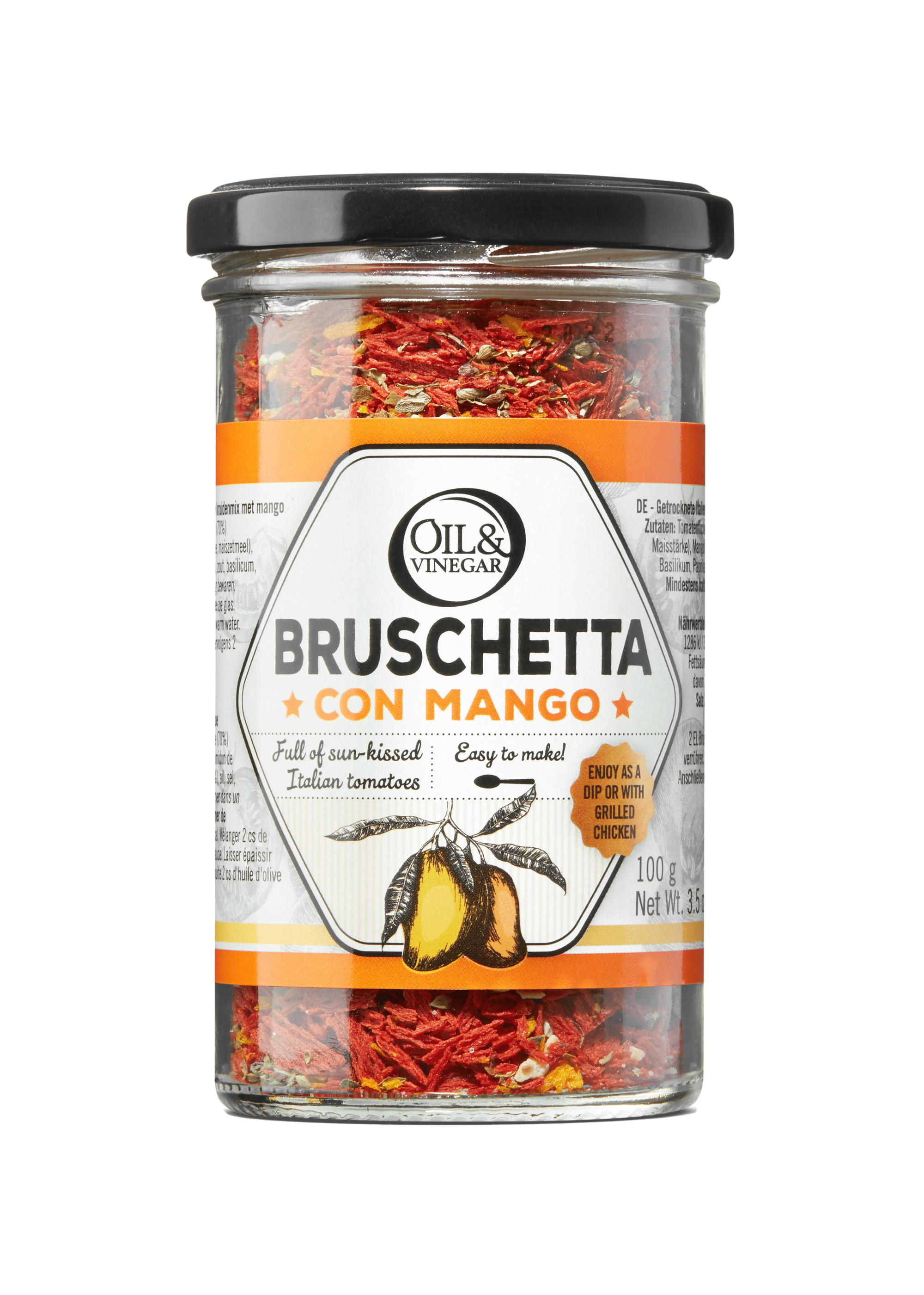 Bruschetta Gewürzmischung mit Mango - 100 g
