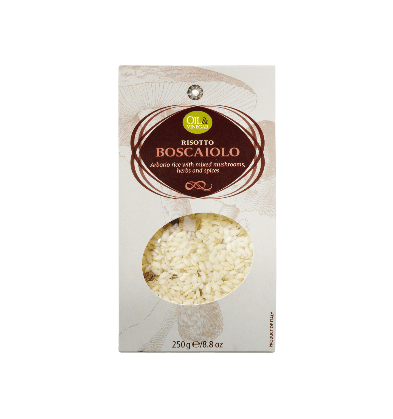 Risotto mit Arborio-Reis und gemischten Pilzen - 250g