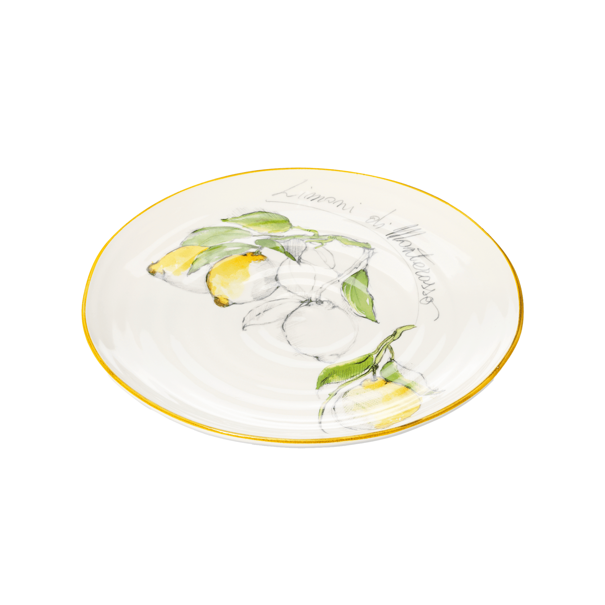 Limoni schaal plat - 39cm