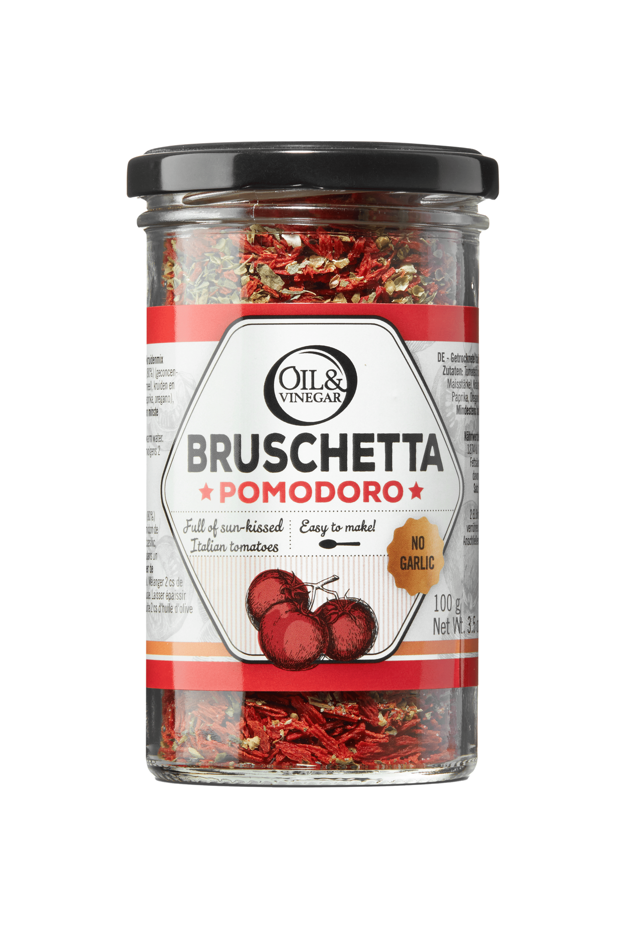 Bruschetta Gewürzmischung mit Tomate - 100 g