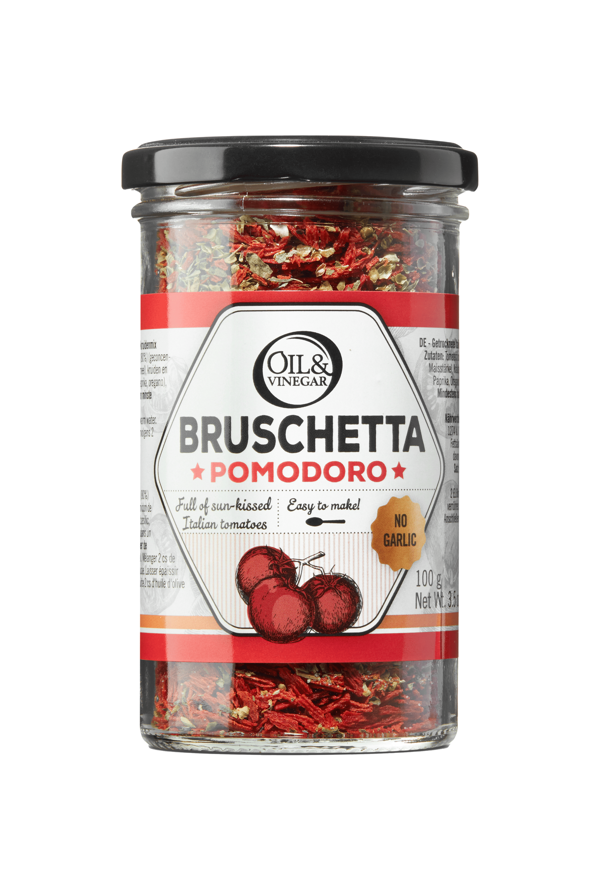 Bruschetta Gewürzmischung mit Tomate - 100 g