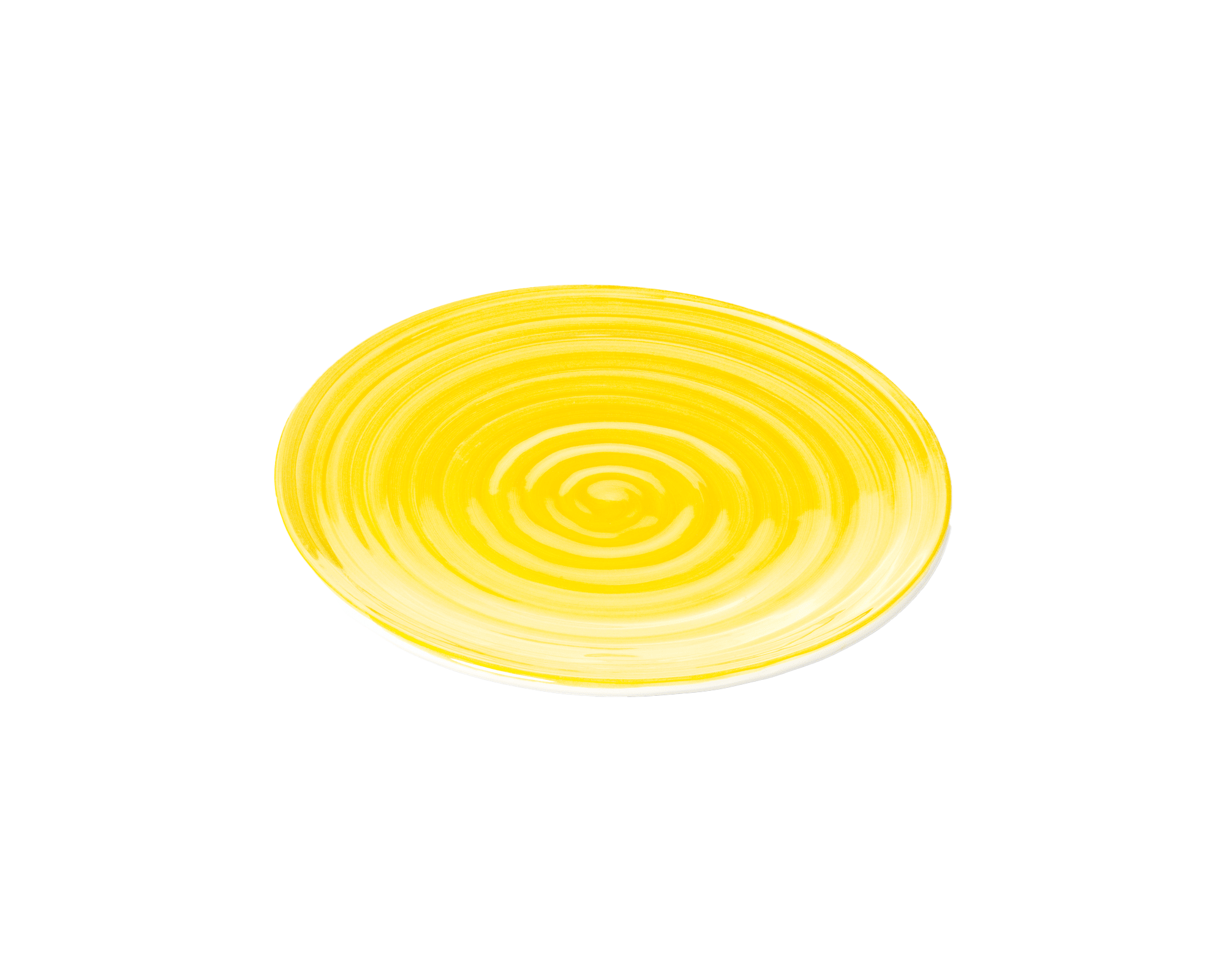 Limoni bord plat geel - 28cm