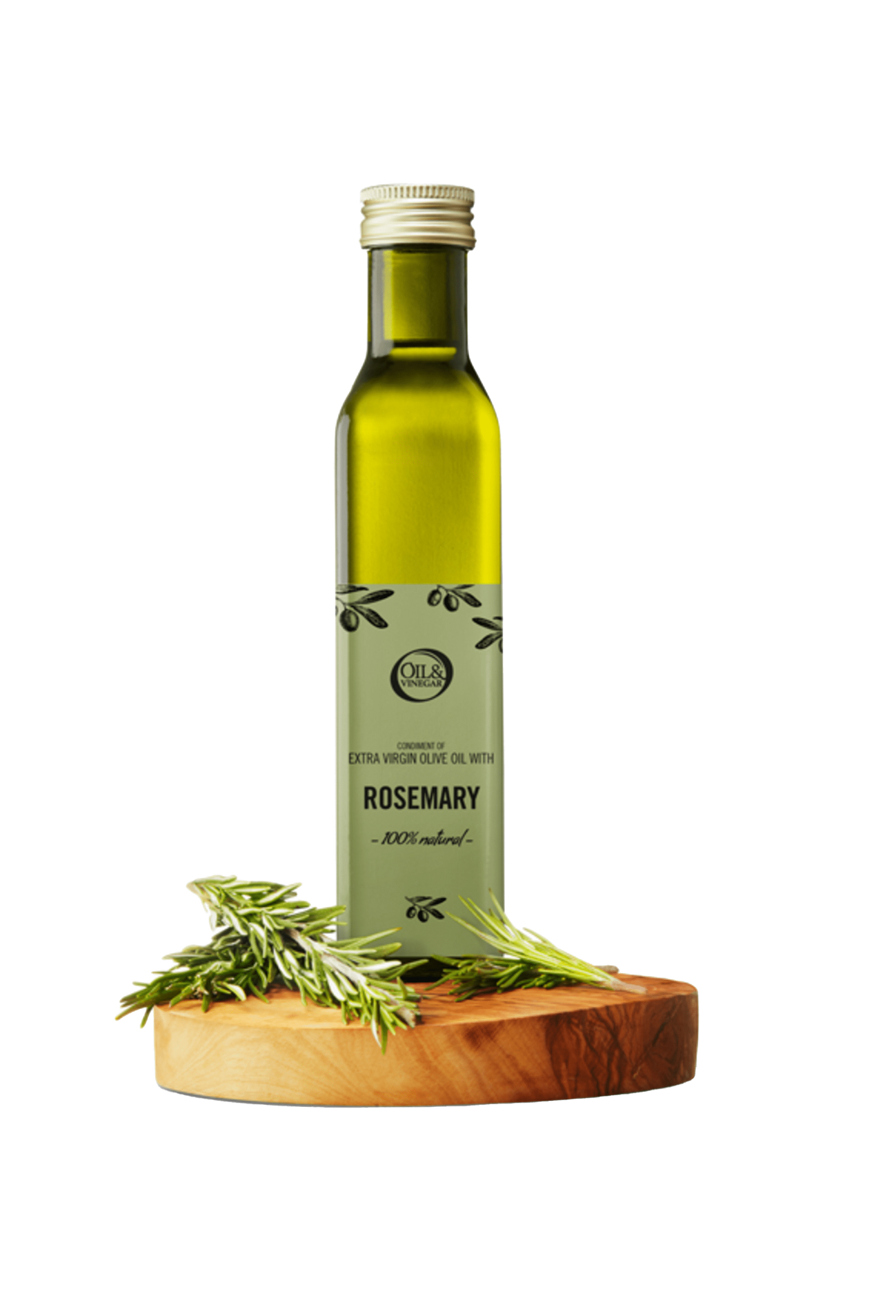 Natives Olivenöl Extra mit Rosmarin - 250 ml