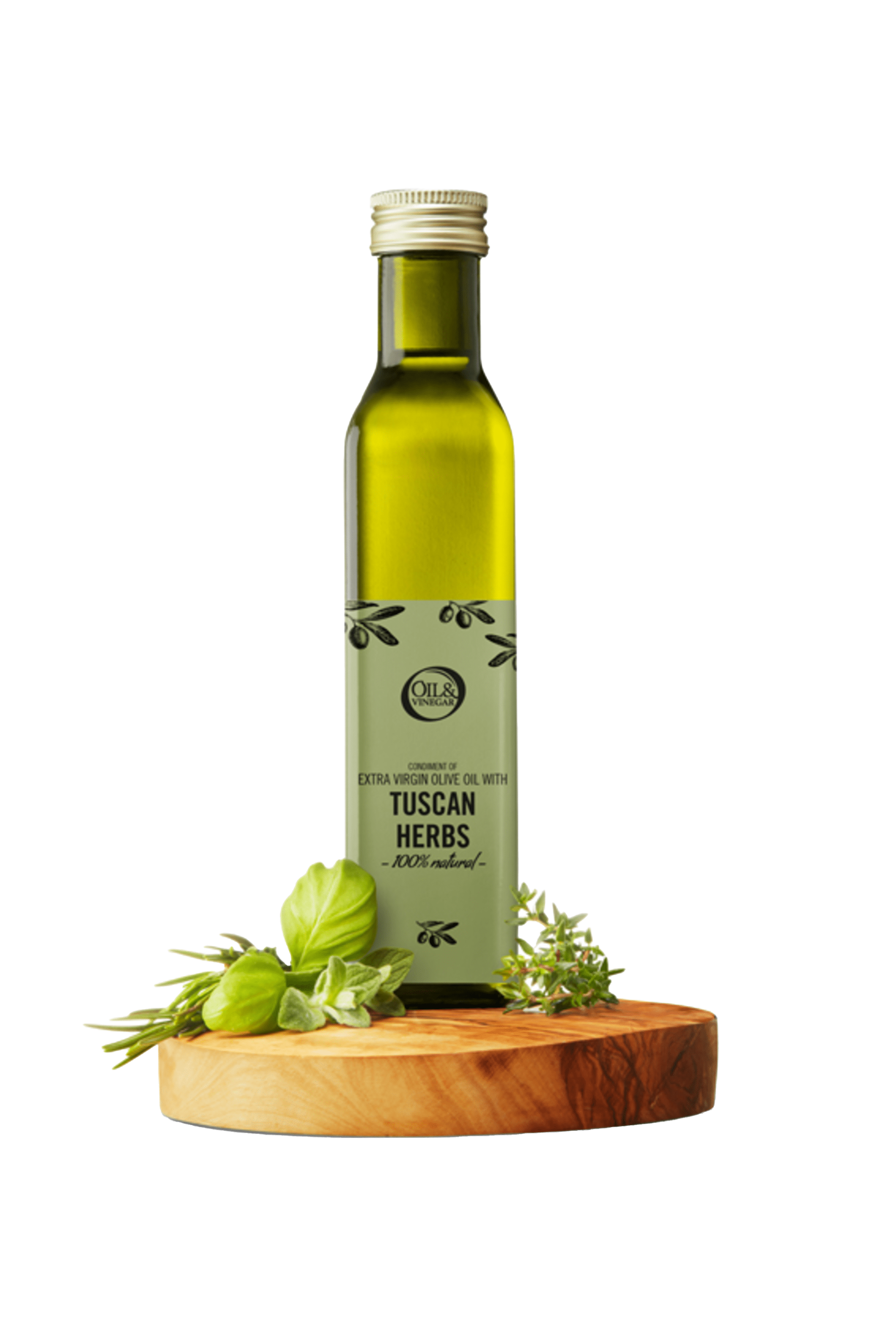 Natives Olivenöl Extra mit Toskanischen Kräutern - 250 ml