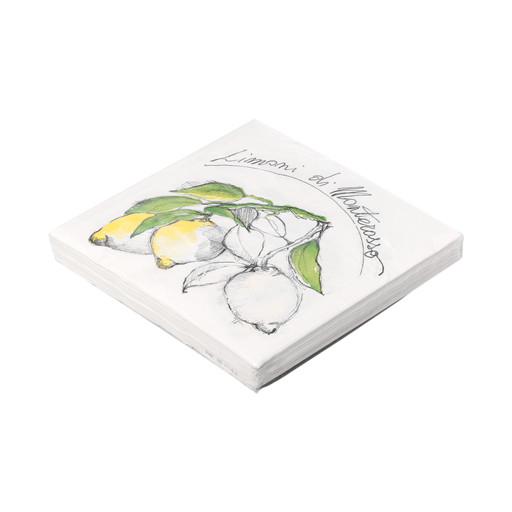 Limoni Servietten - 33x33 cm - Set mit 20 Stück