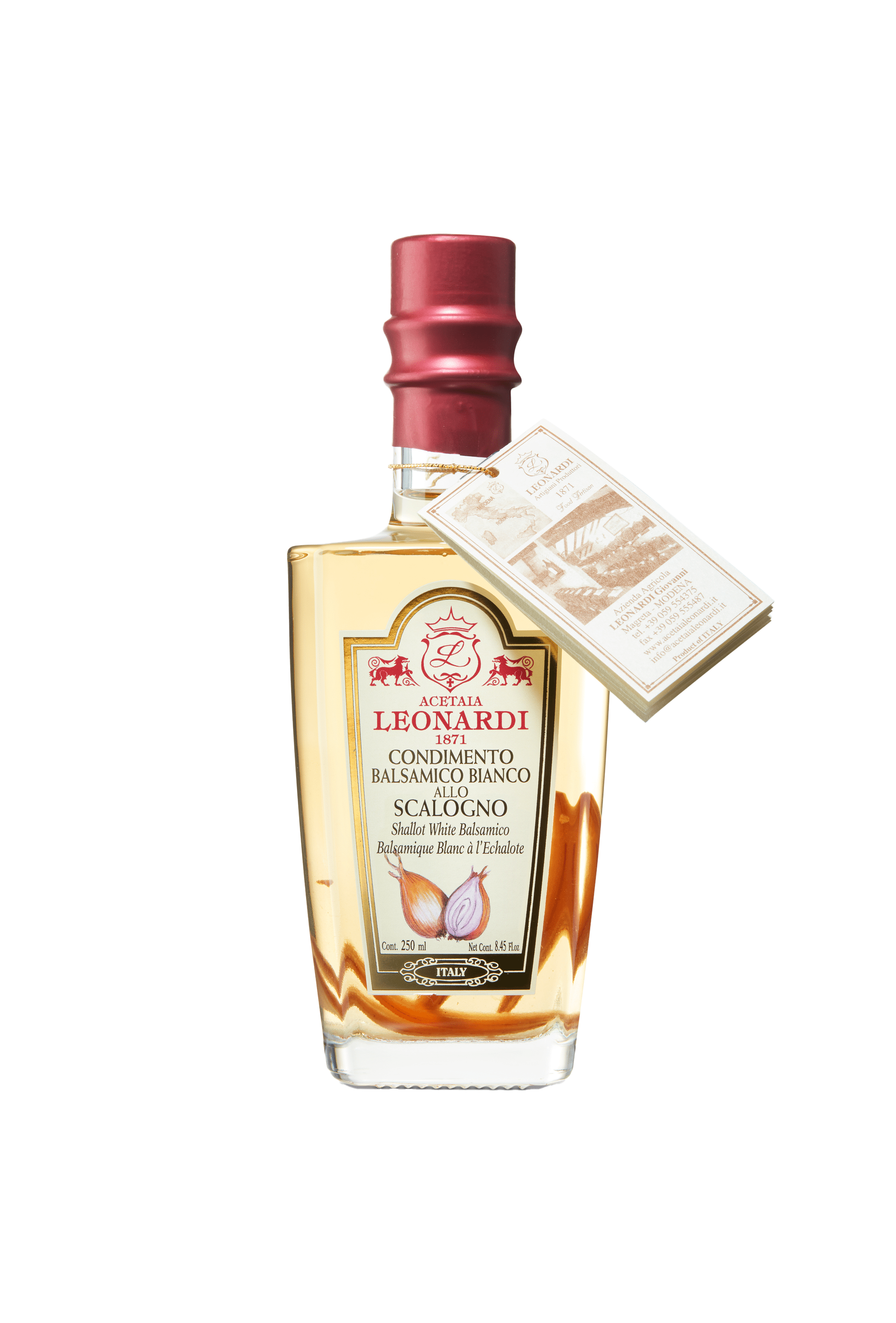 Weißer Balsamico mit Schalotten - Bianco allo Scalogno - 250 ml