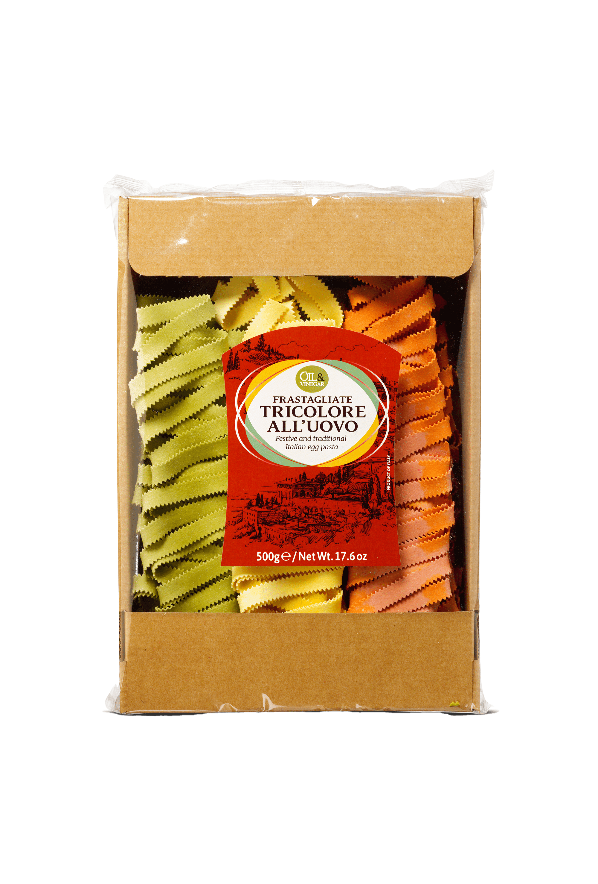 Eiernudeln - Frastagliate Tricolore all'Uovo - 500 g