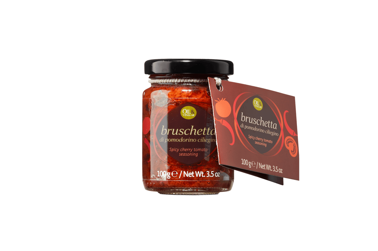 Bruschetta-Aufstrich mit Cherrytomaten und Chili - Pikant - 100 g