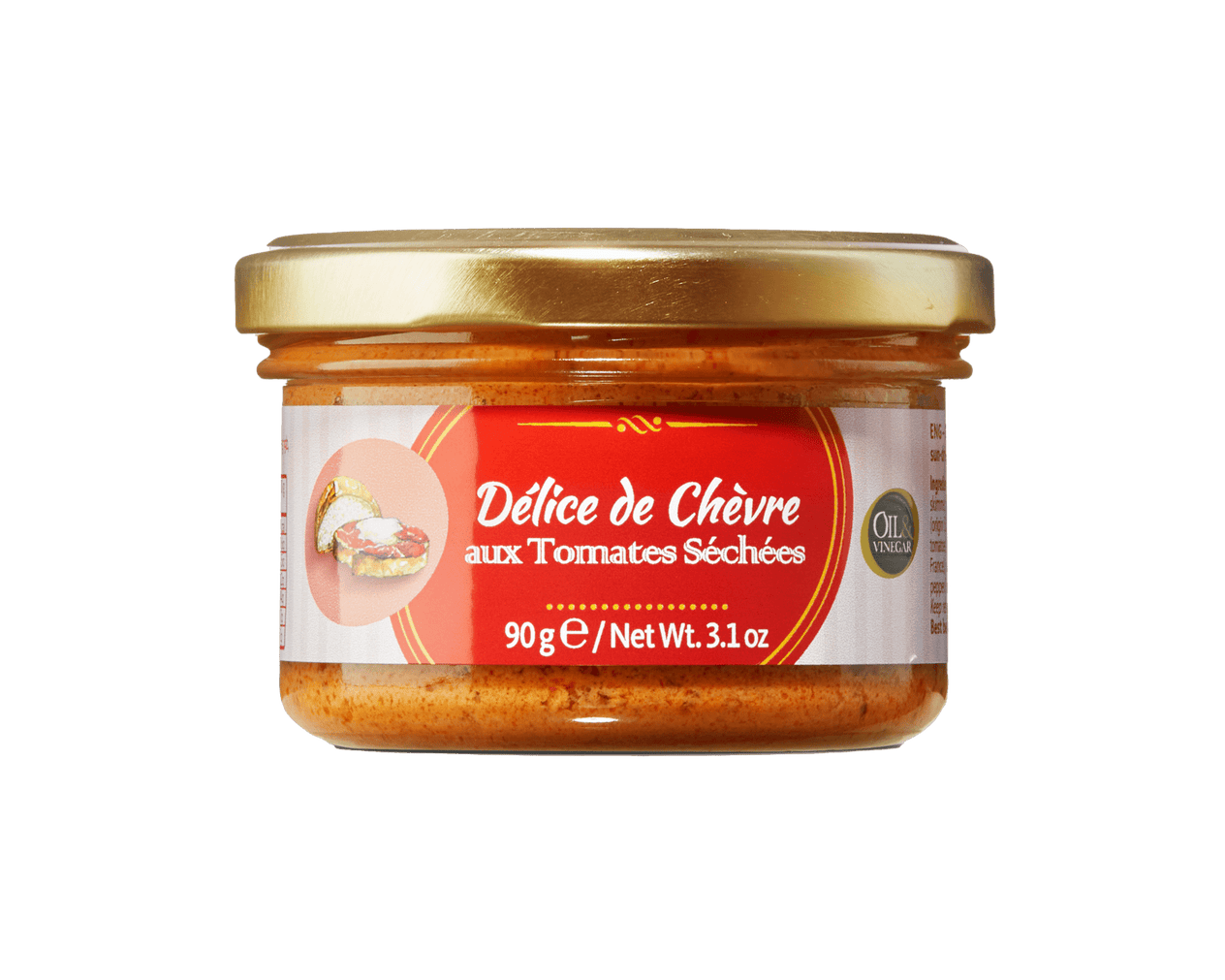Délice de Chèvre mit sonnengetrockneten Tomaten - 90 g