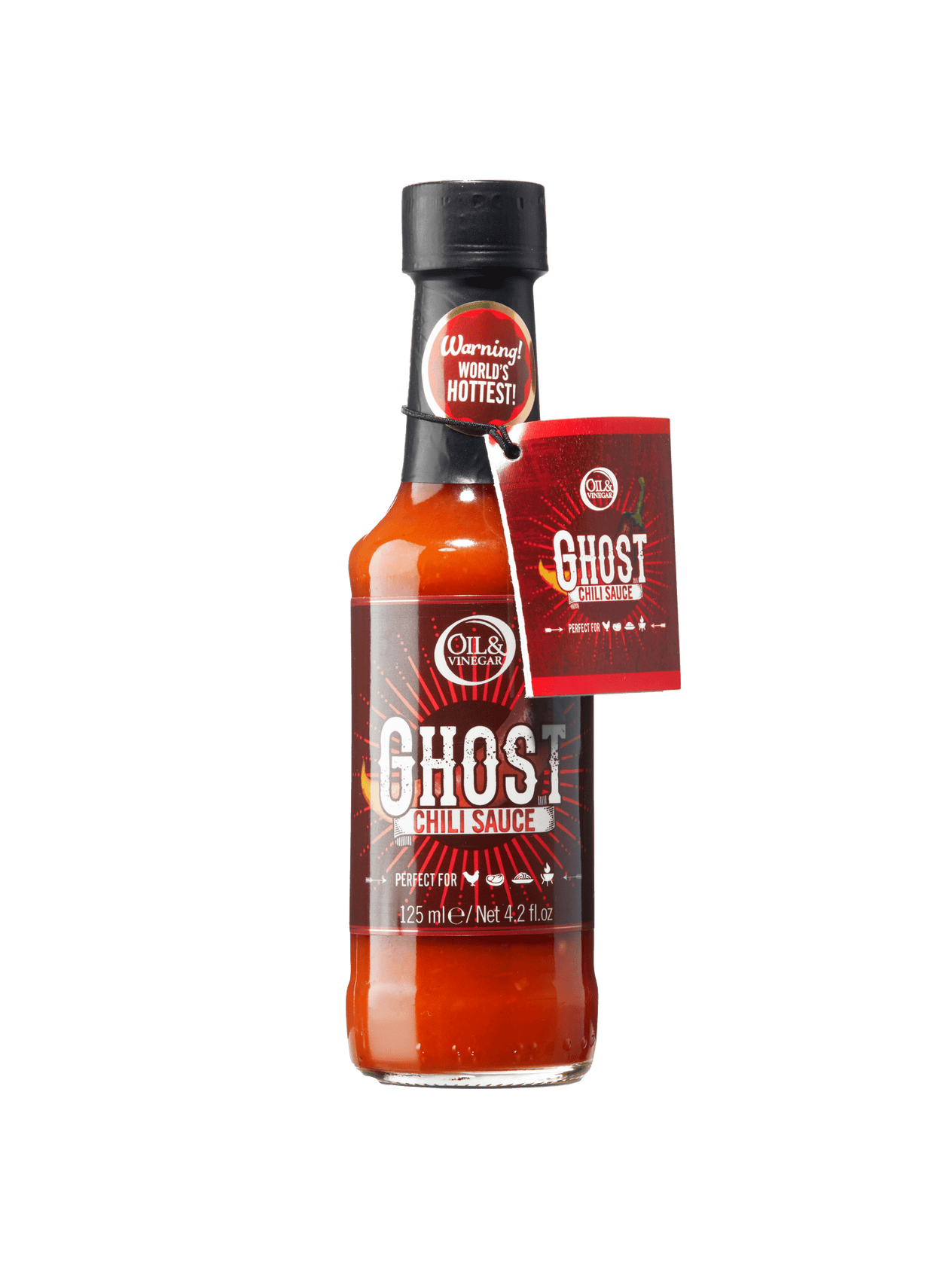 Ghost Chilipfeffer Sauce - Heißeste der Welt! - 125 ml