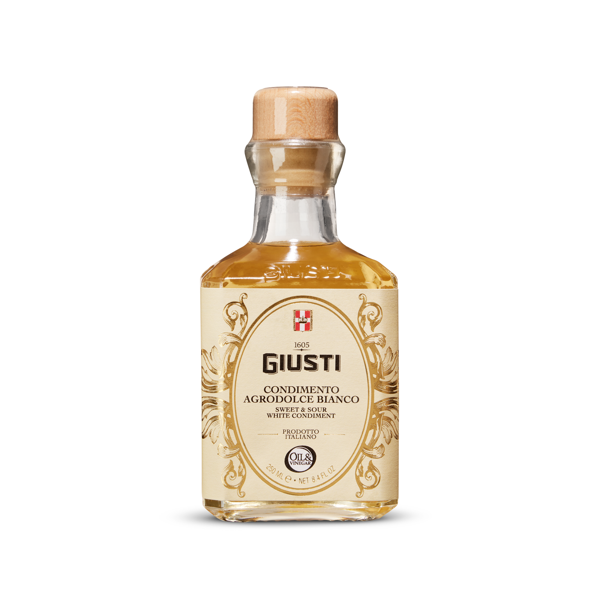 Geschenkbox Weißer Balsamico-Agrodolce - Bianco di Modena - 250 ml