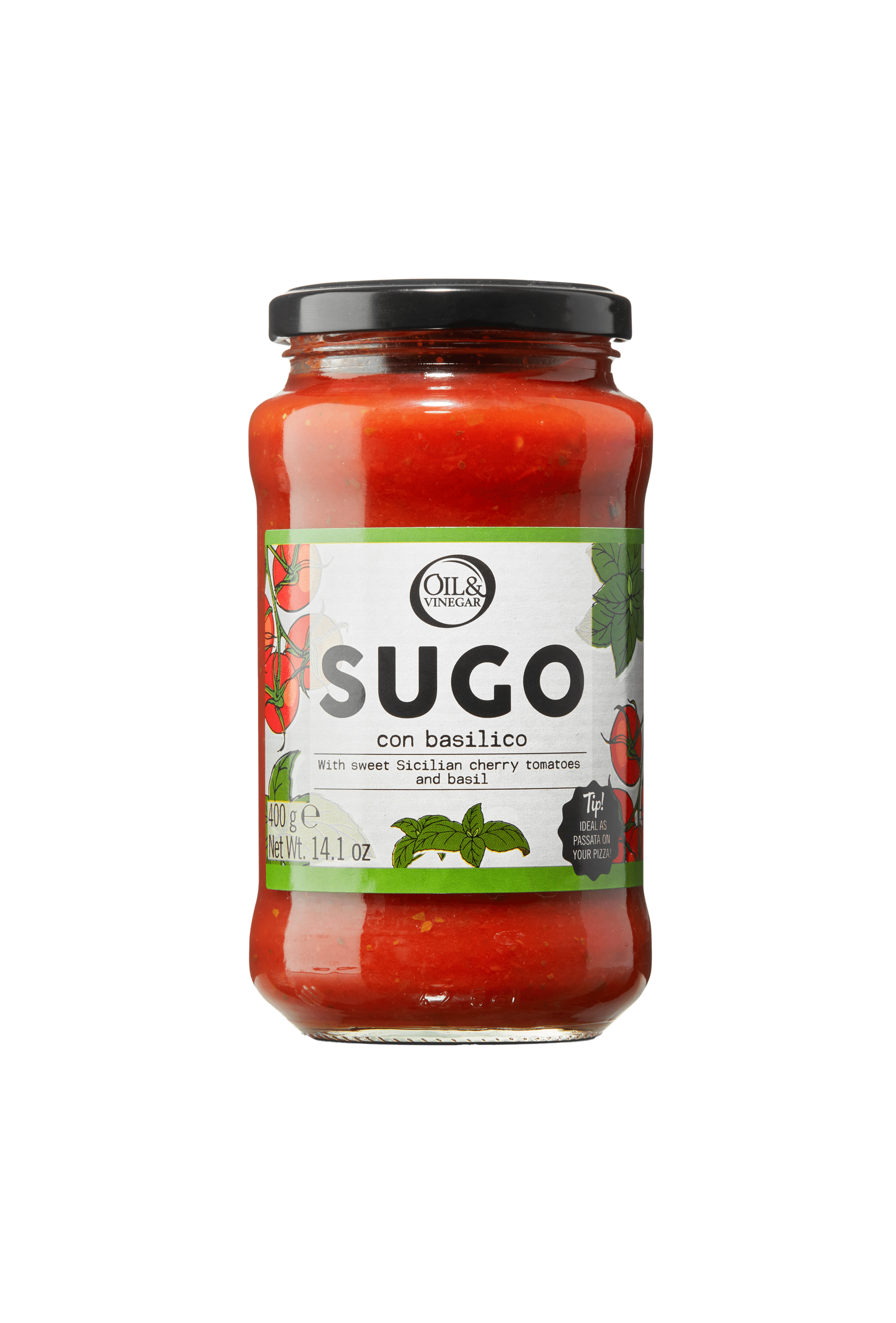 Pastasauce mit Basilikum - Sugo con Basilico - 400 g