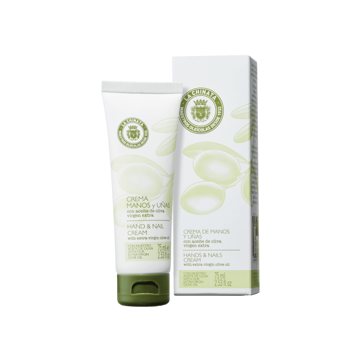 Hand- und Nagelcreme Natives Olivenöl Extra - 75 ml