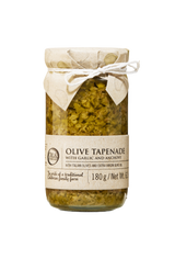 Oliven-Tapenade mit Knoblauch und Sardellen - 180 g