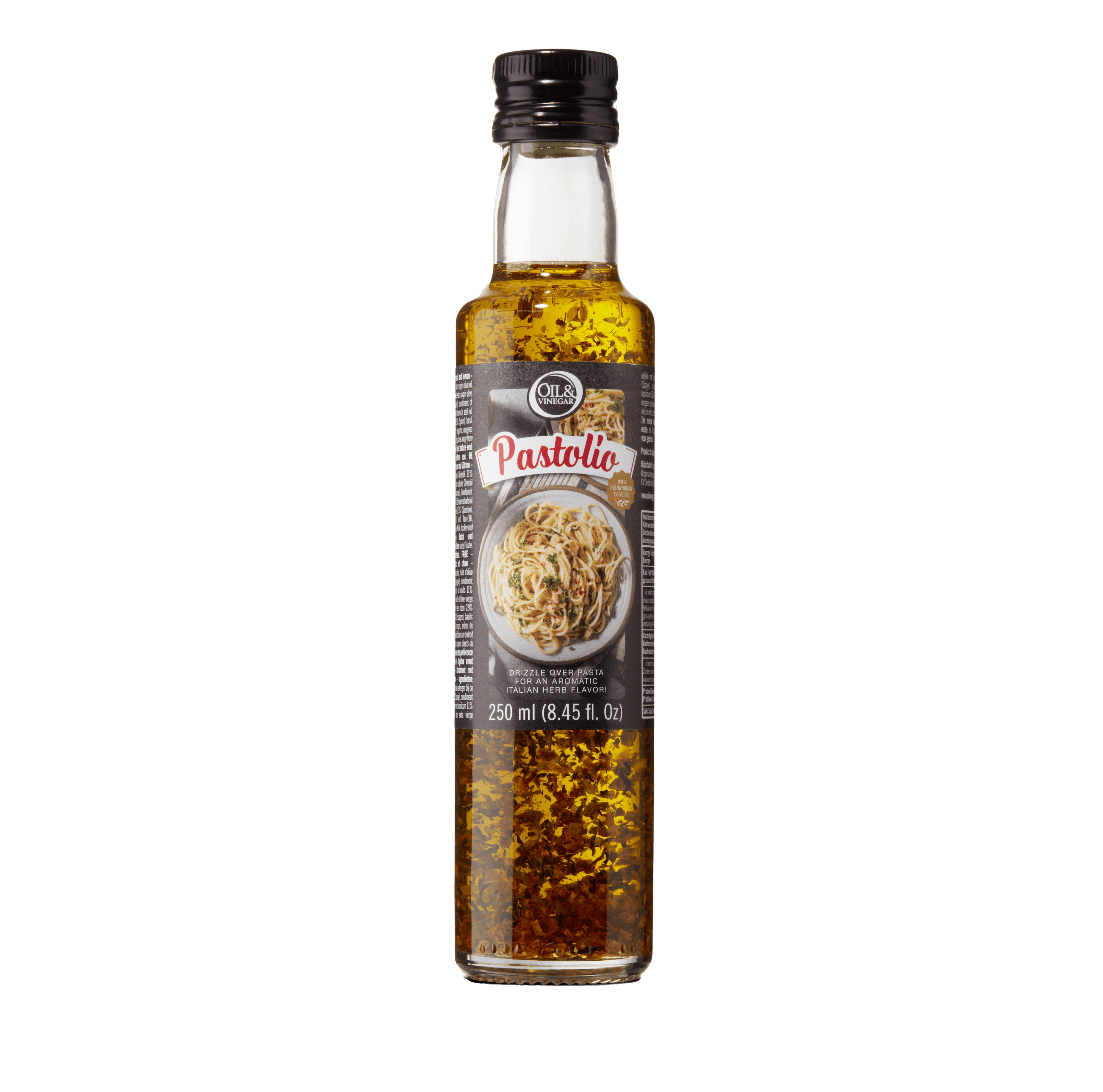 Pastolio Olivenöl für Pasta - italienischer Kräuter- 250 ml