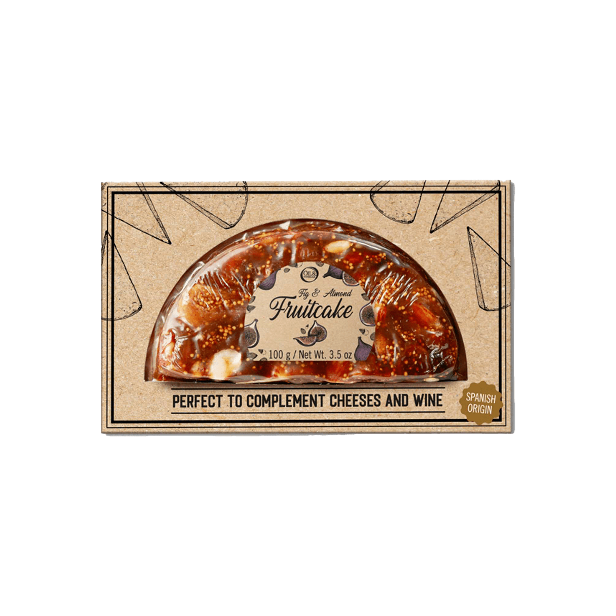 Feigen & Mandel Fruchtkuchen - 100 g