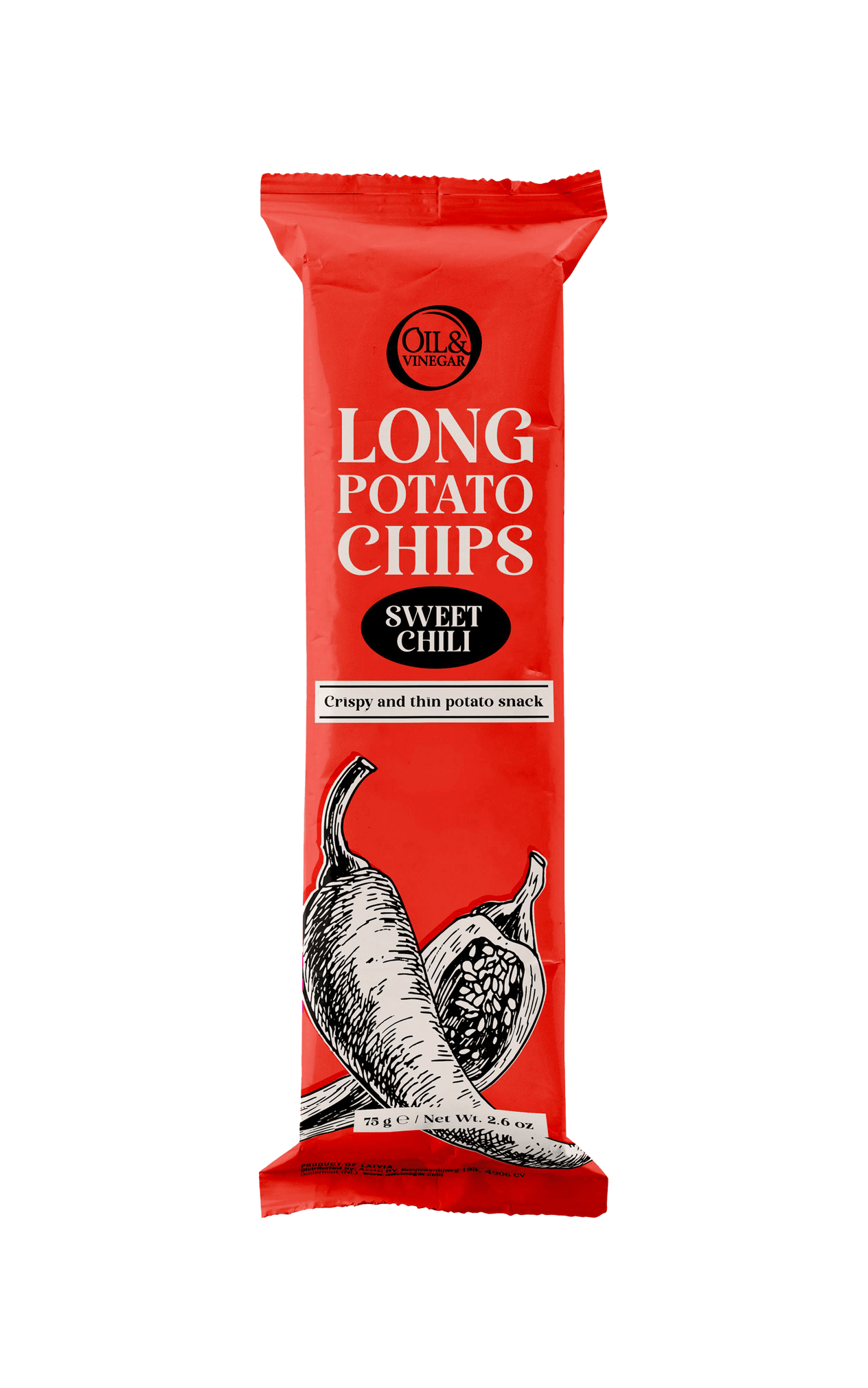 Lange Chips mit Süßer Chili - 75 g
