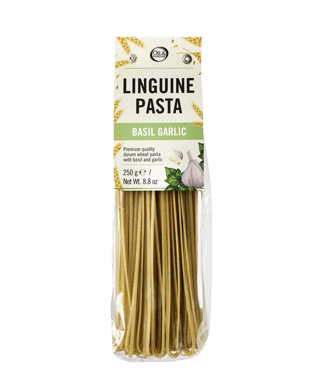 Linguine mit Basilikum und Knoblauch - 250 g