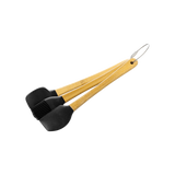 Schwarzes Küchenwerkzeug-Set - 3-teilig - 20cm