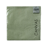 Grüne Serviette - 33x33 cm - Set mit 15 Stück