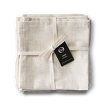 Melin Serviette Natur - 40x40 cm - Set mit 4 Stück