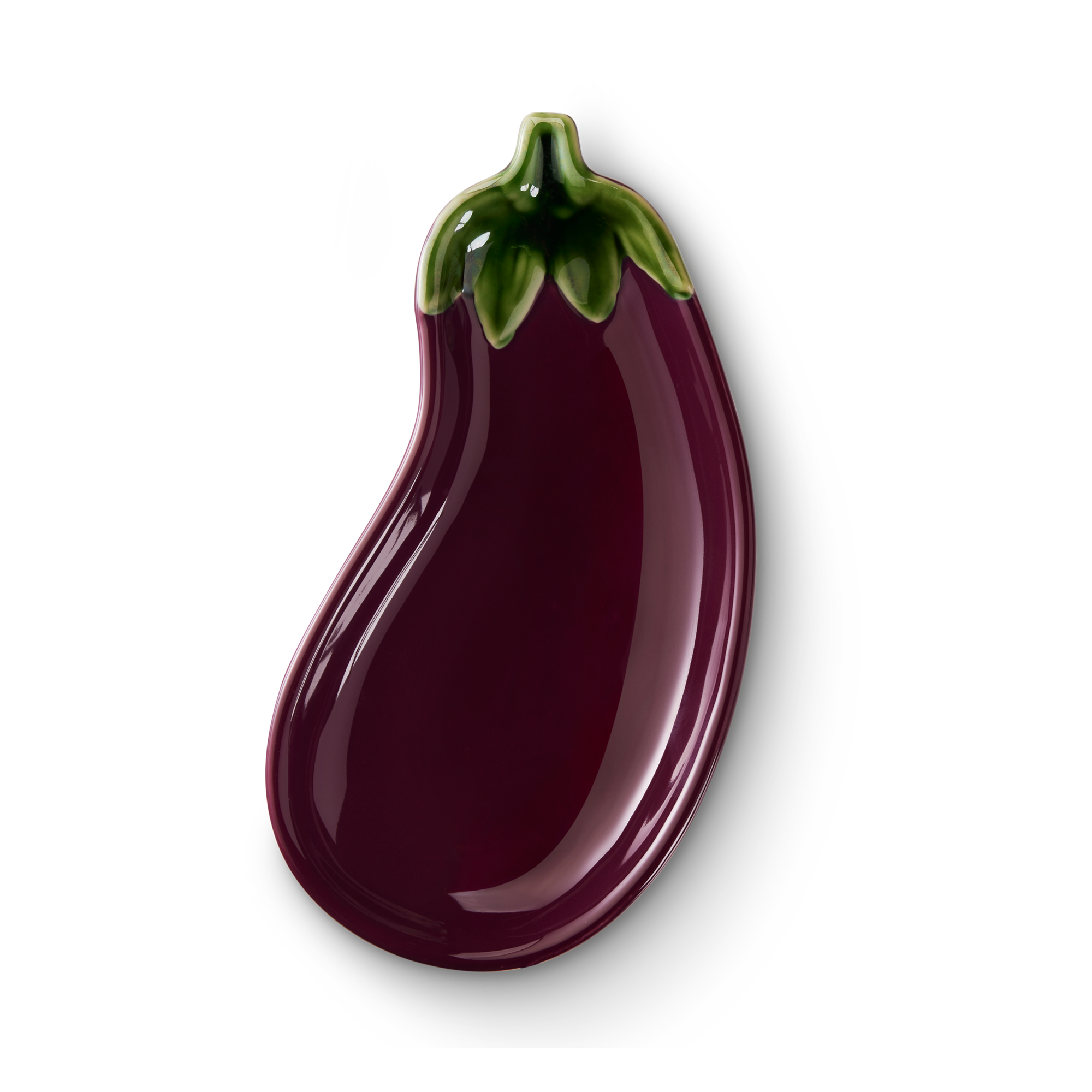 Aubergine Schale - 19x10x2cm