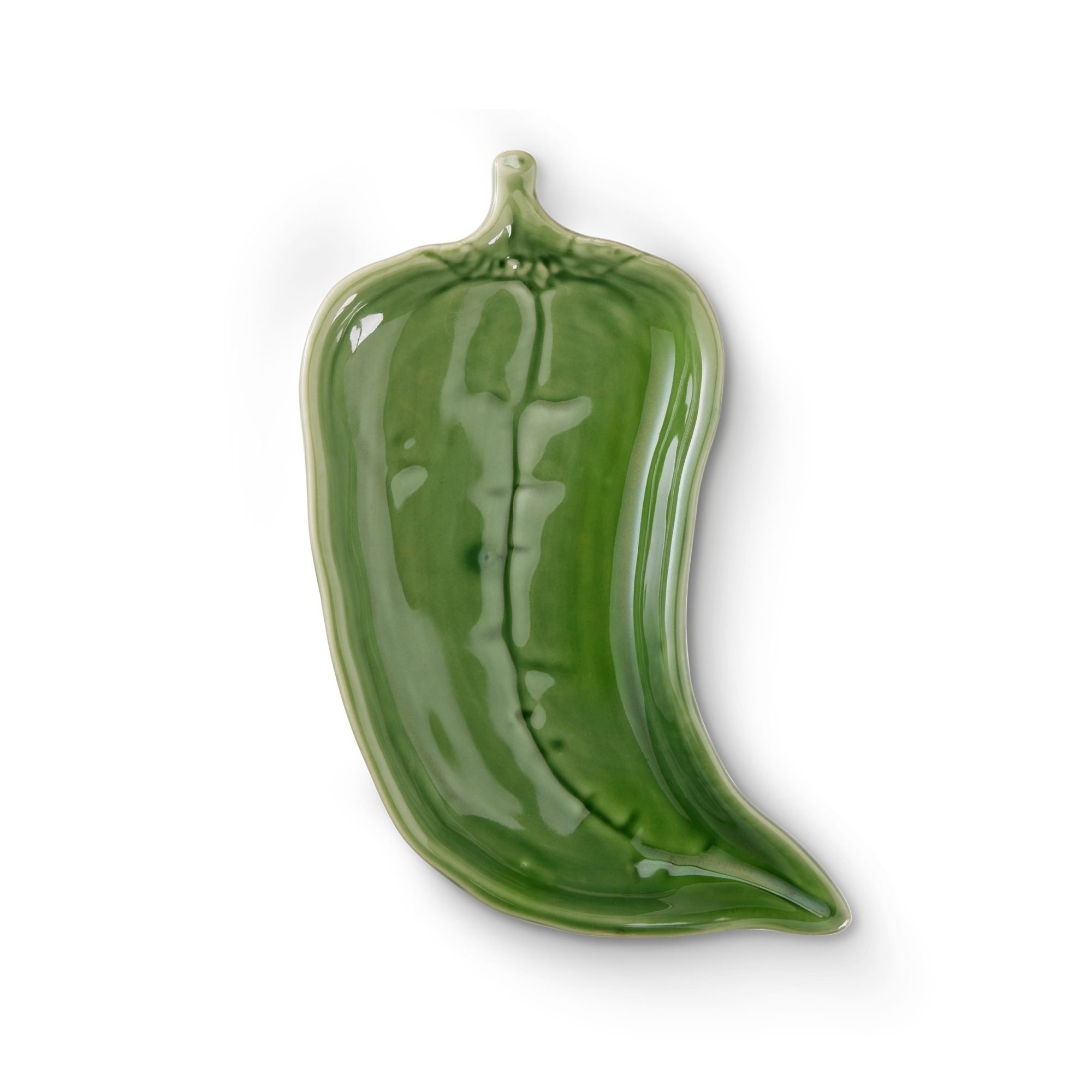 Grünen Paprika Schale - 18x12x2cm