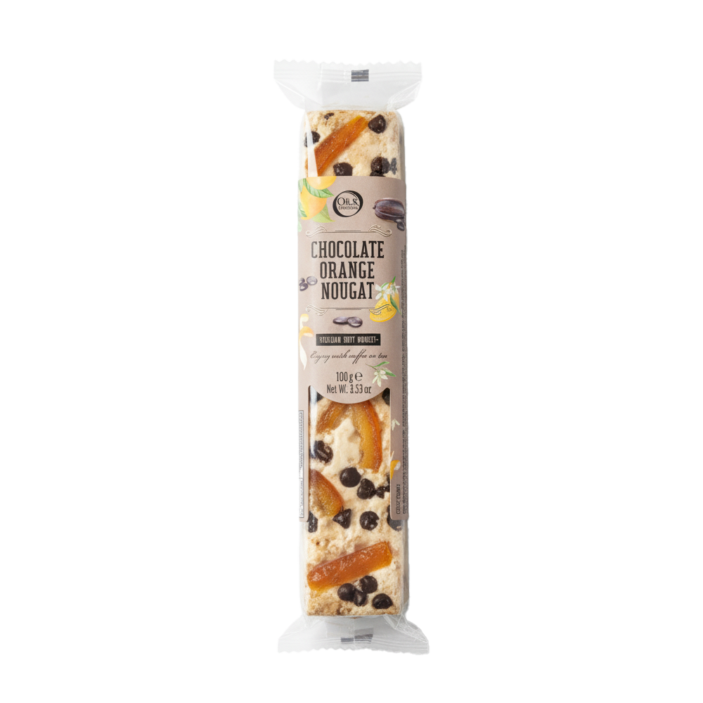 Chocolat Orange Nougat - 100g