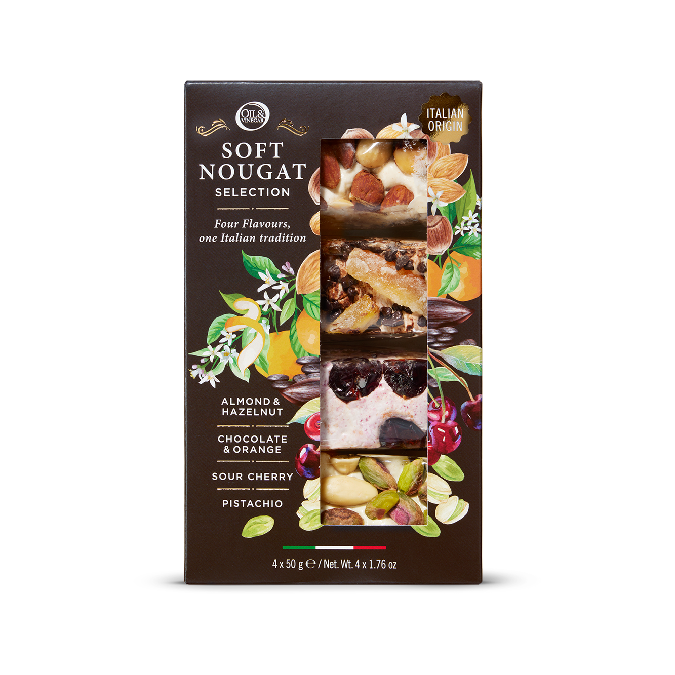 Mini Nougat Geschenkset - 4x50g