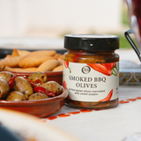 Geräucherte BBQ Oliven - 195 g