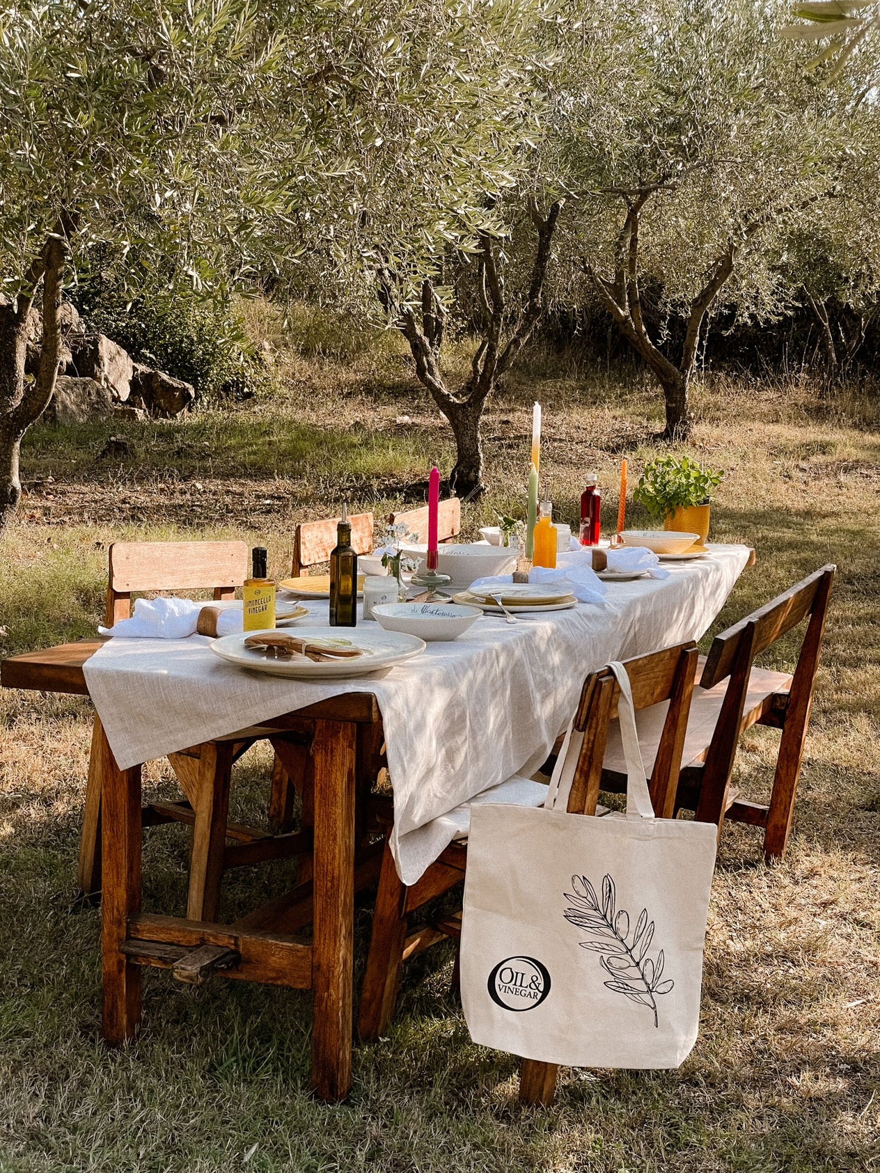 Canvas-Tasche von Oil & Vinegar