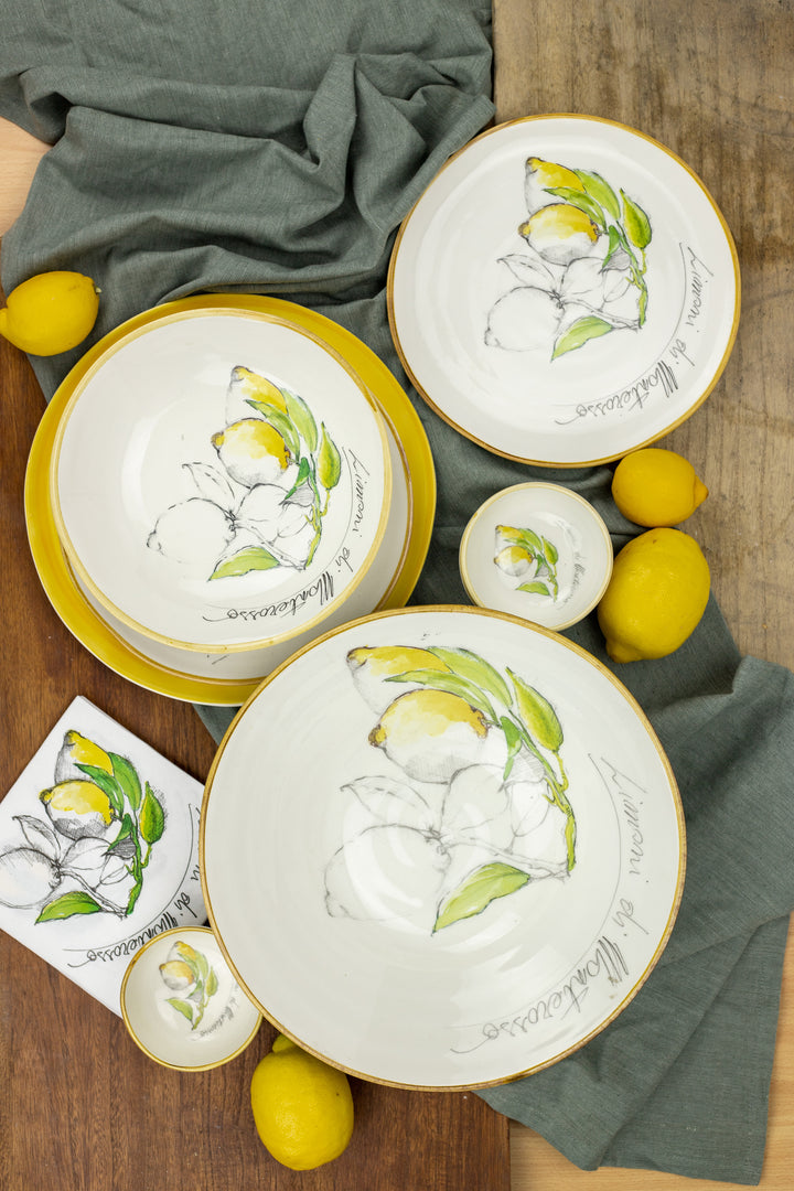 Limoni Servietten - 33x33 cm - Set mit 20 Stück