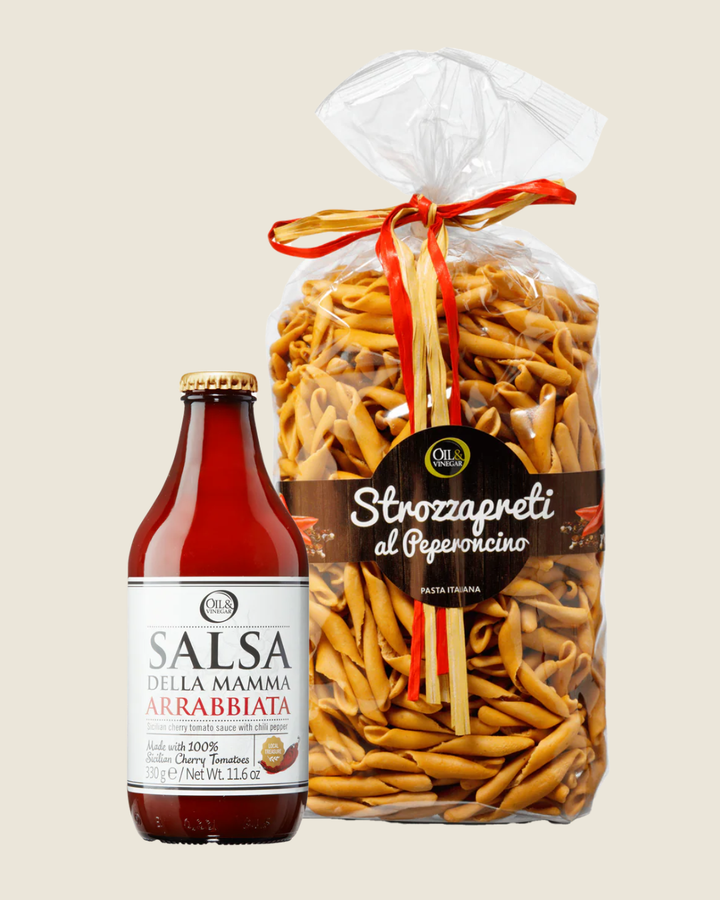 Strozzapreti & Salsa della Mamma Arrabiata duo