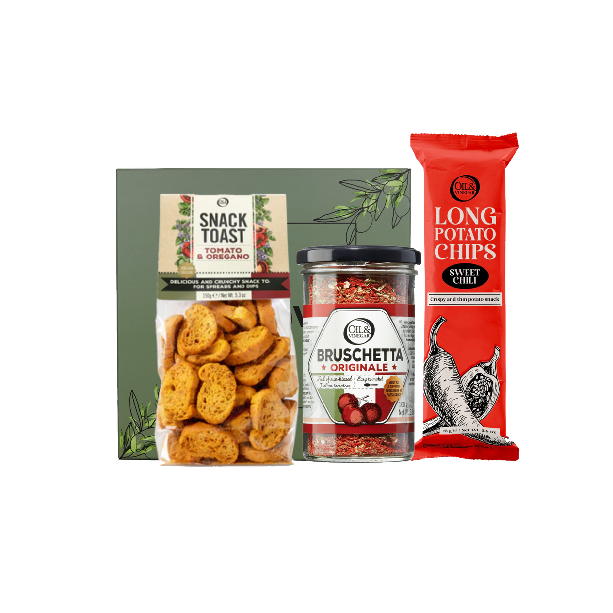Geschenkset Snack & Dip
